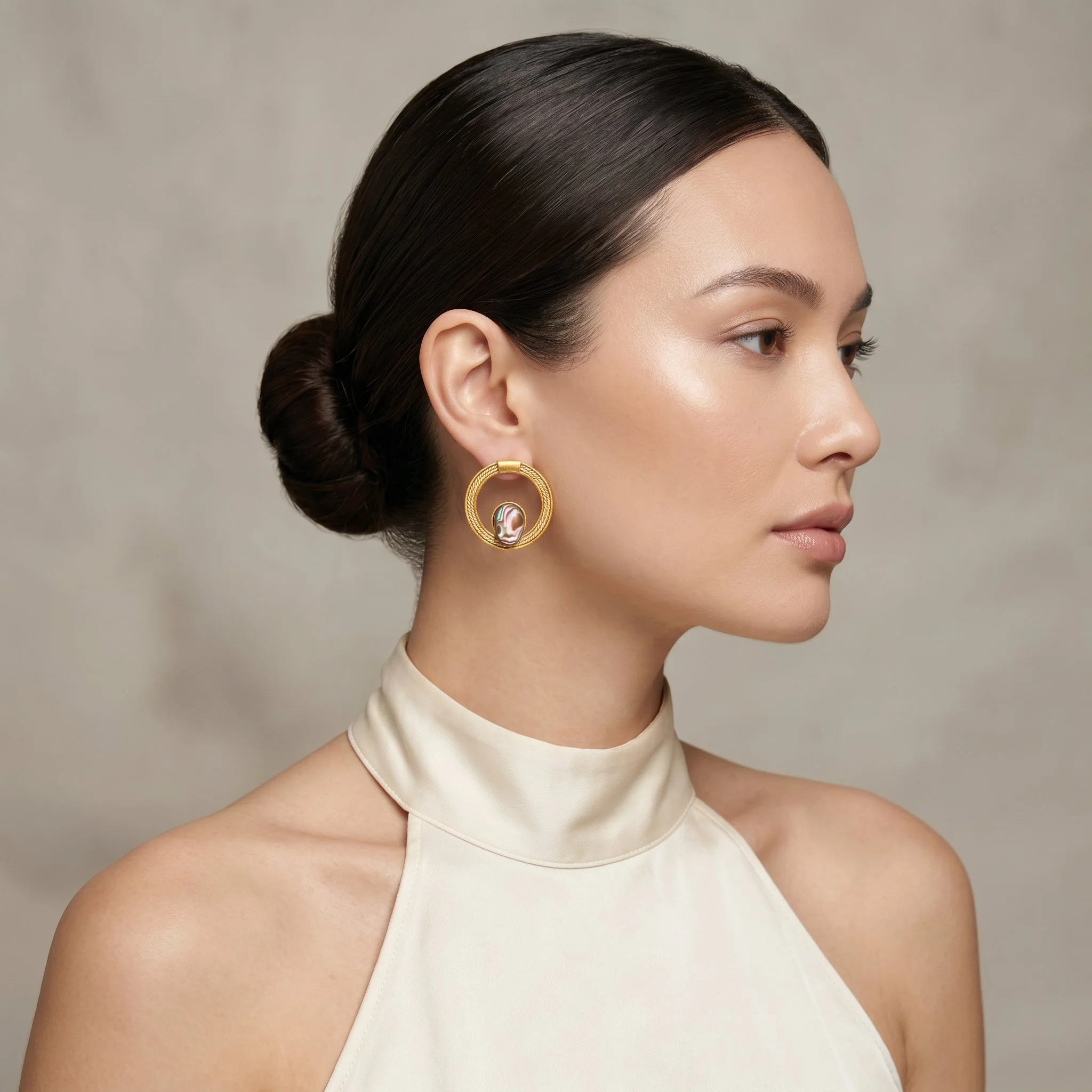 Buriti Statement Abrya Earrings  Exotic Vegan Silk-Purplee Store.jpg