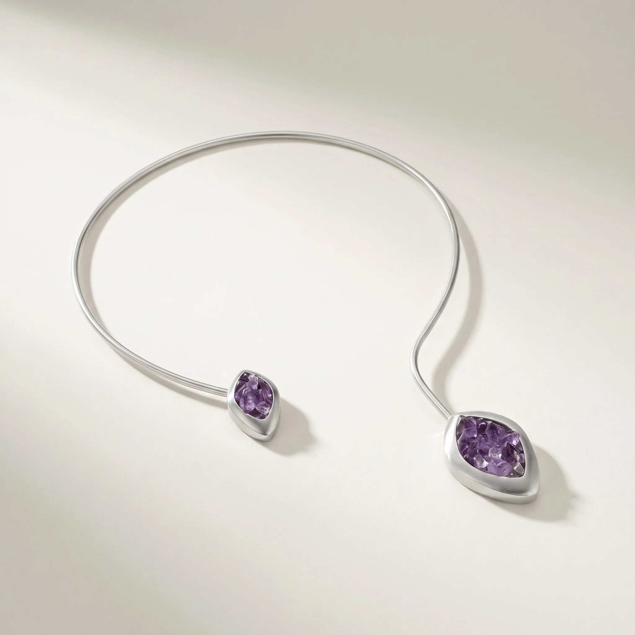 PIORELLI Statement Amethyst Choker