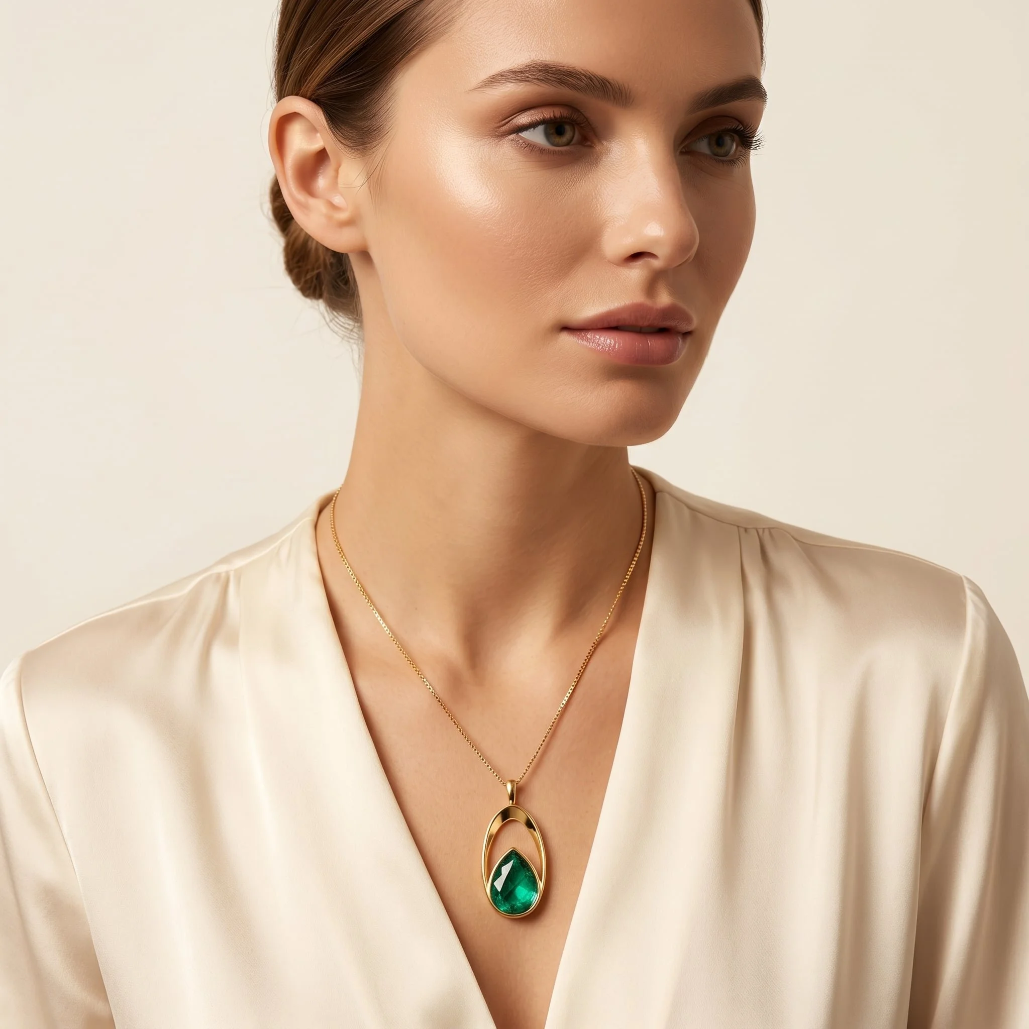 ELAN Emerald Halo Necklace-Purplee Store3.jpg