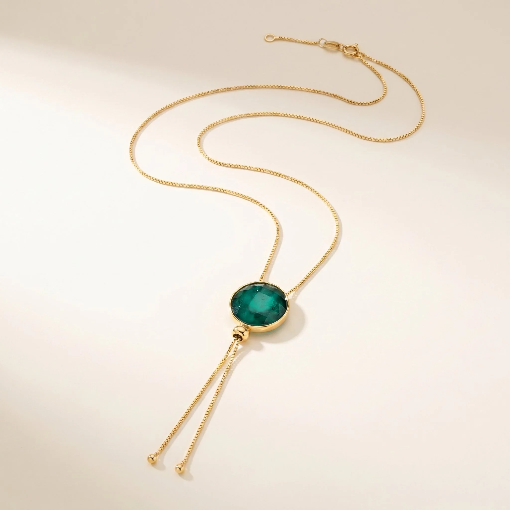 ELAN Emerald Statement Necklace