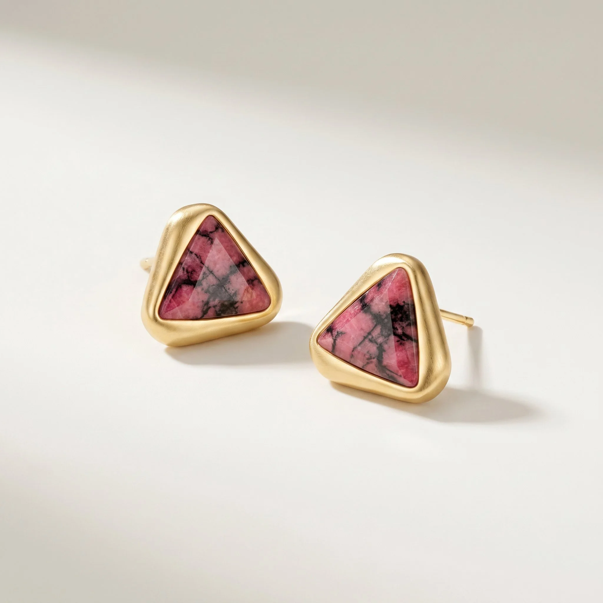 ICON Eclipse Rhodonite Statement Earrings
