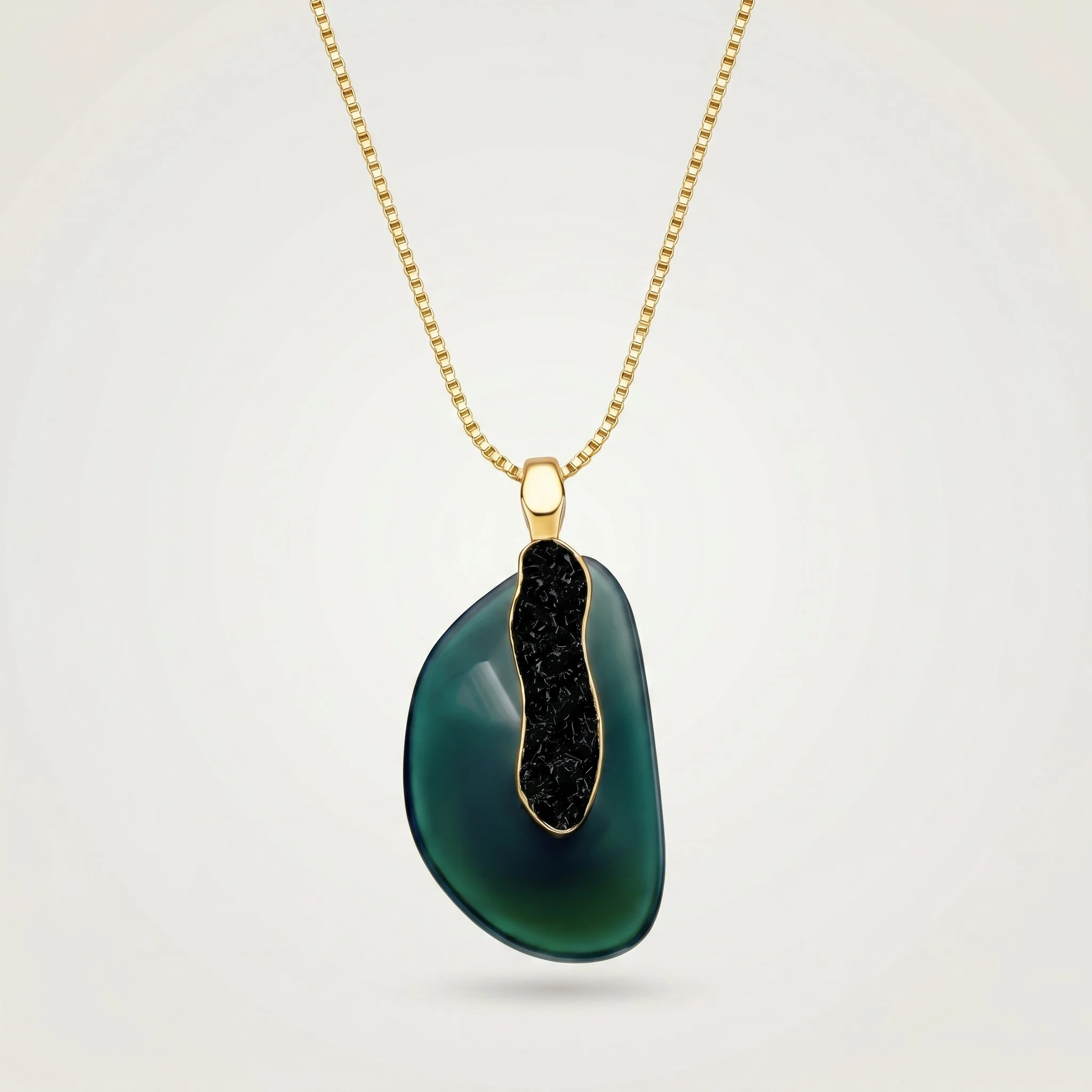 Earthly Opulence Emerald Gemstone Necklace-Purplee Store3.jpg