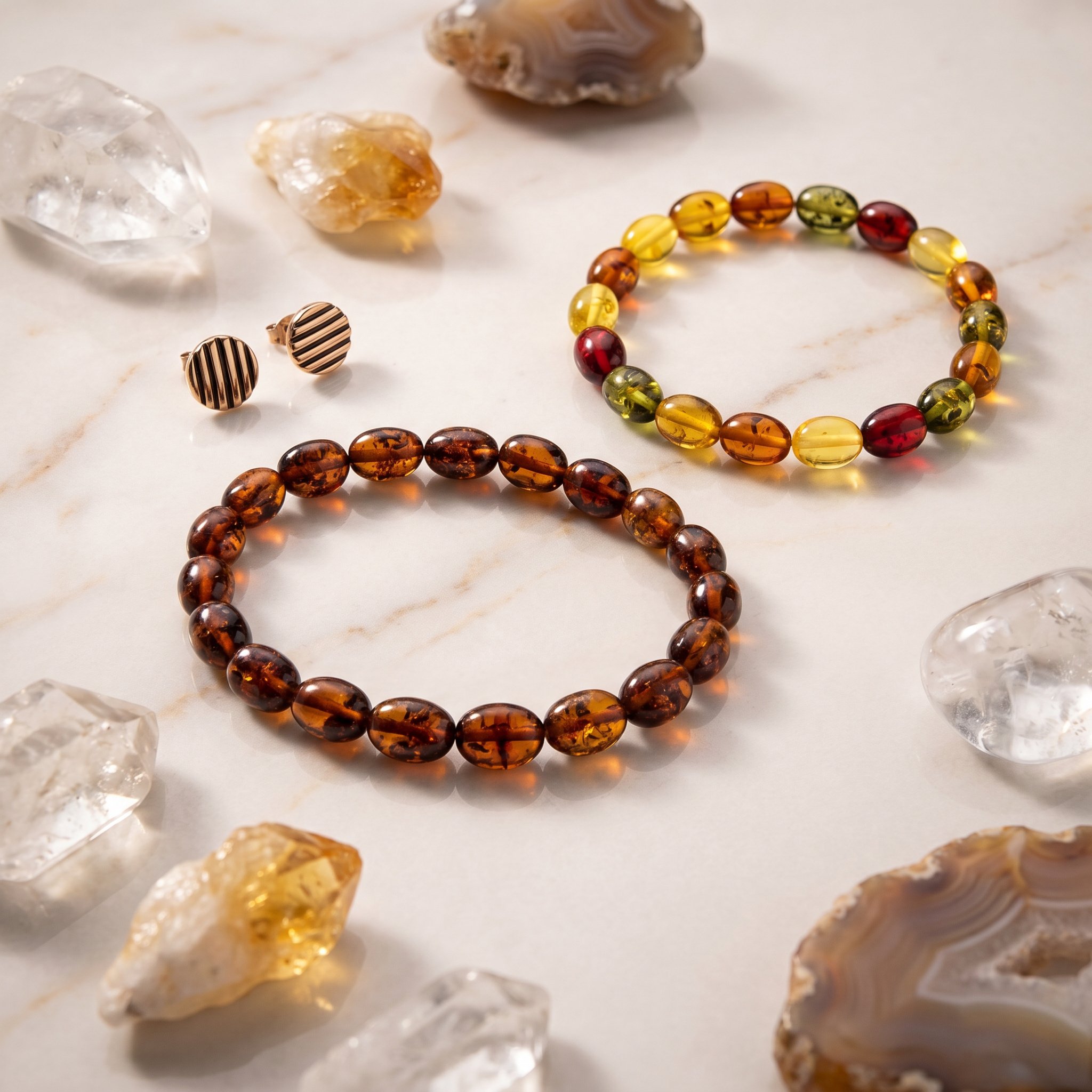 bracelet-with-natural-cognac-amber-from-the-baltic-sea-olive-length-19-cm-Purplee Store2.jpg
