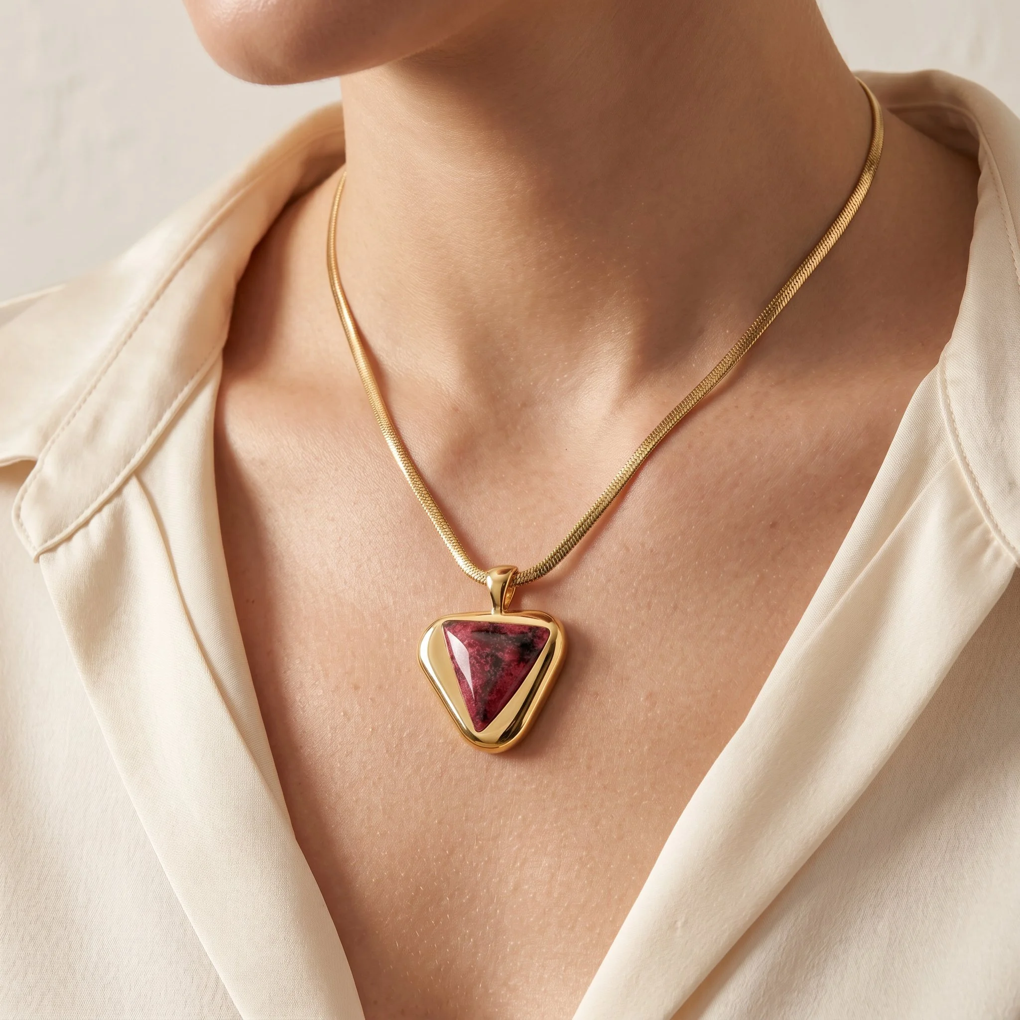ICON Eclipse Luxury Rhodonite Pendant Necklace-Purplee Store3.jpg