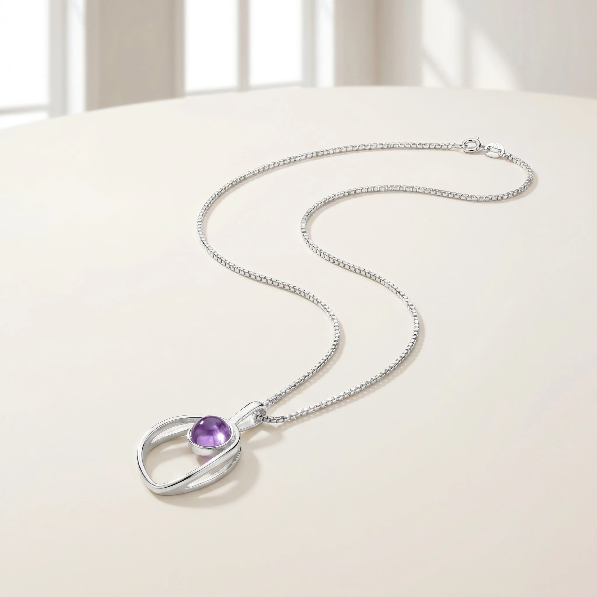amethyst-birthstone-necklace-sterling-silver-Purplee Store3.jpg