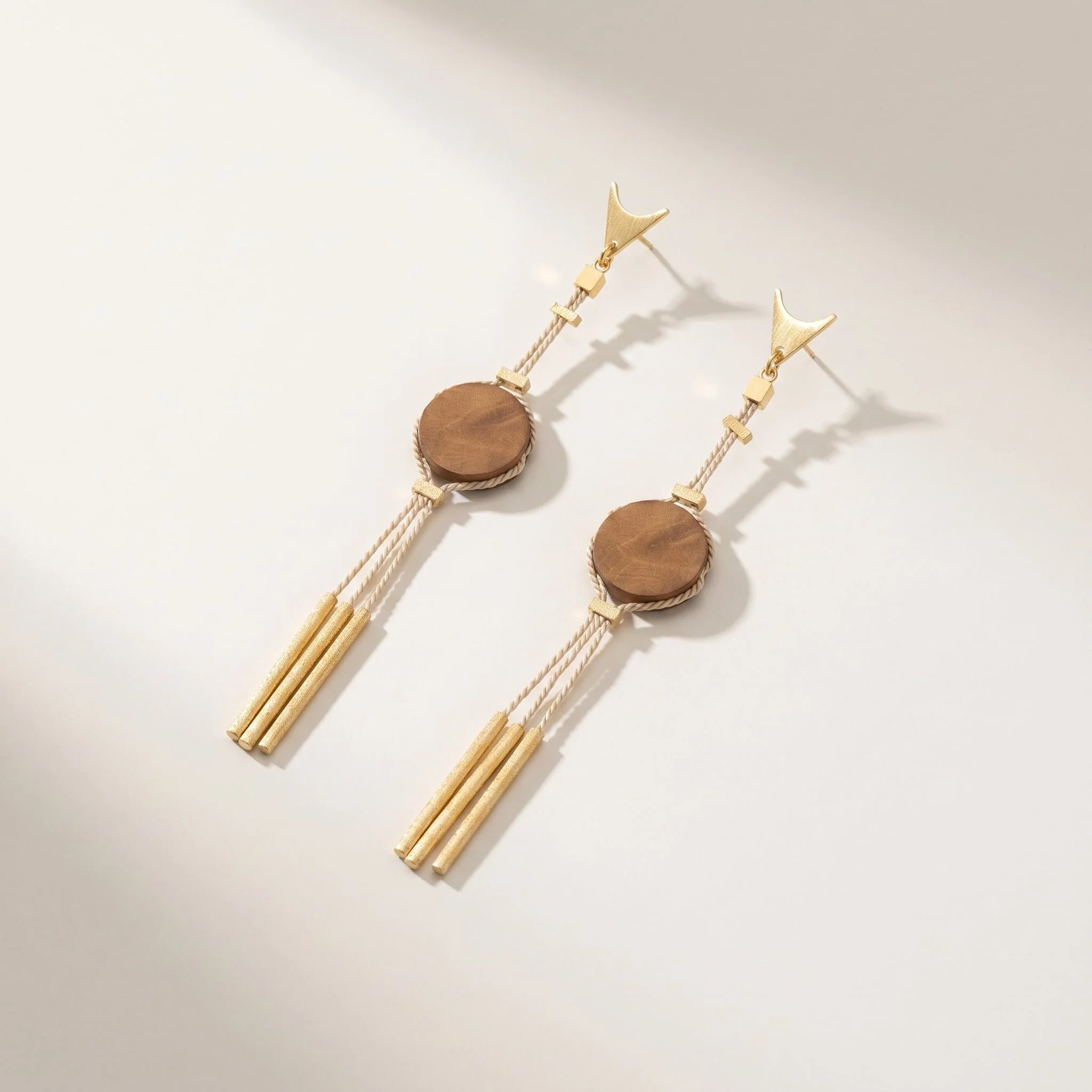 Buriti Amira Earrings | Exotic Vegan Silk