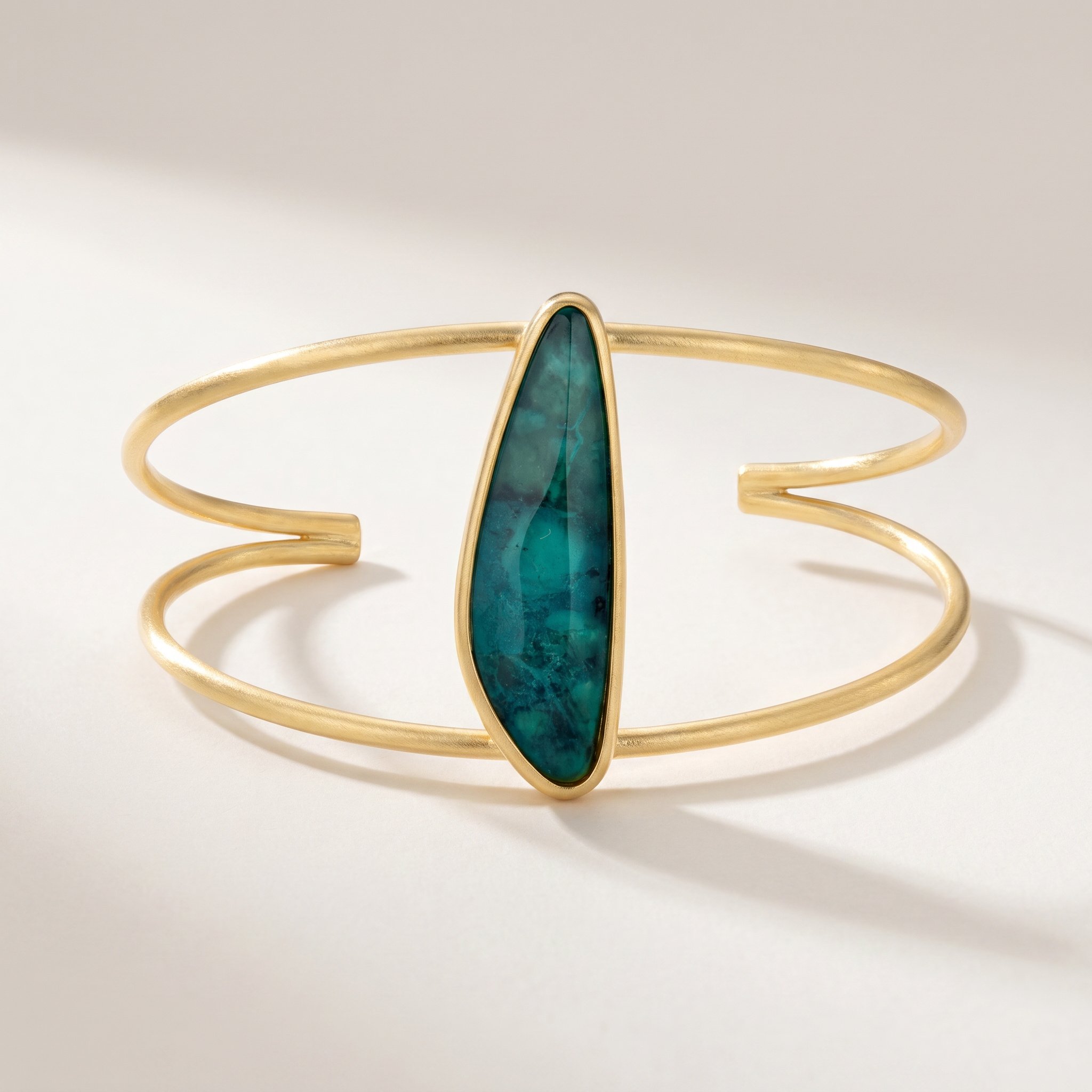 ELAN  Emerald Sculptural Cuff-Purplee Store3.jpg