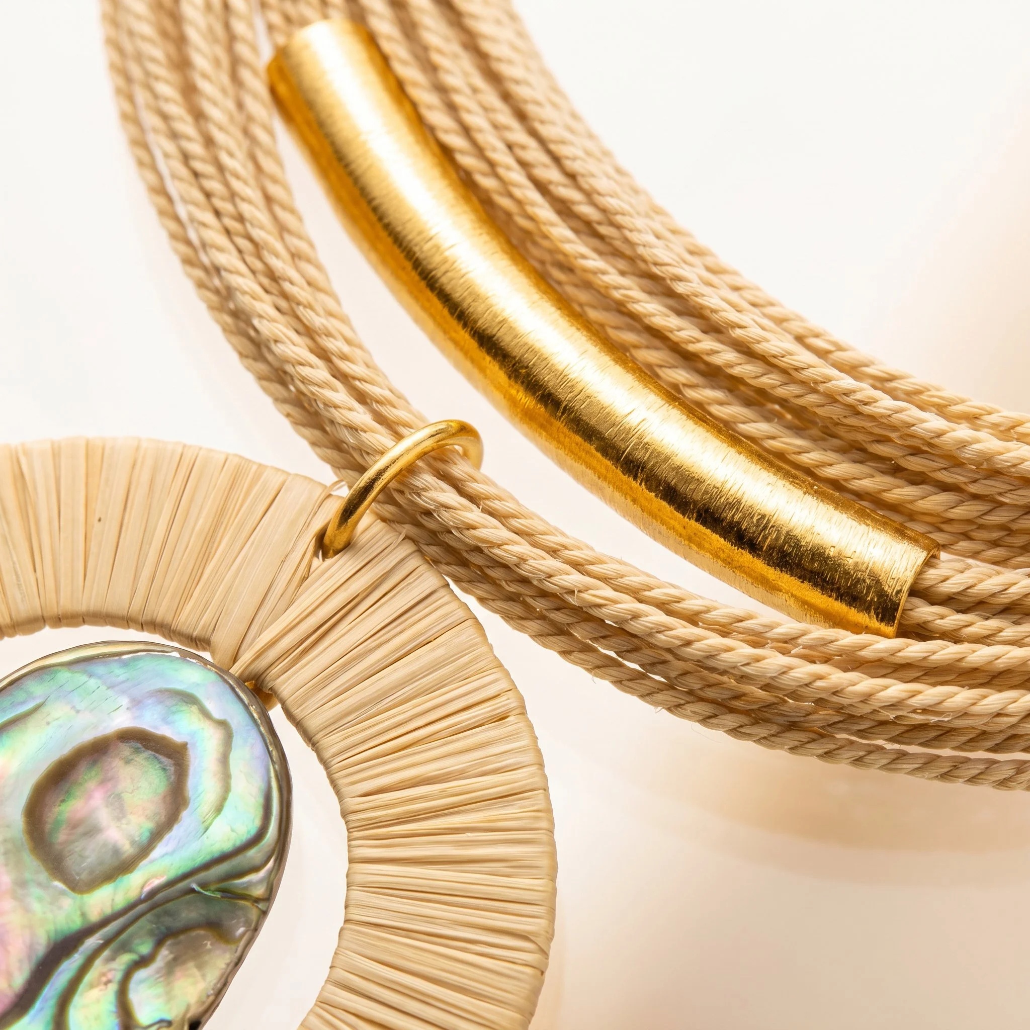 Buriti Artisanal Serelis Necklace | Exotic Vegan Silk