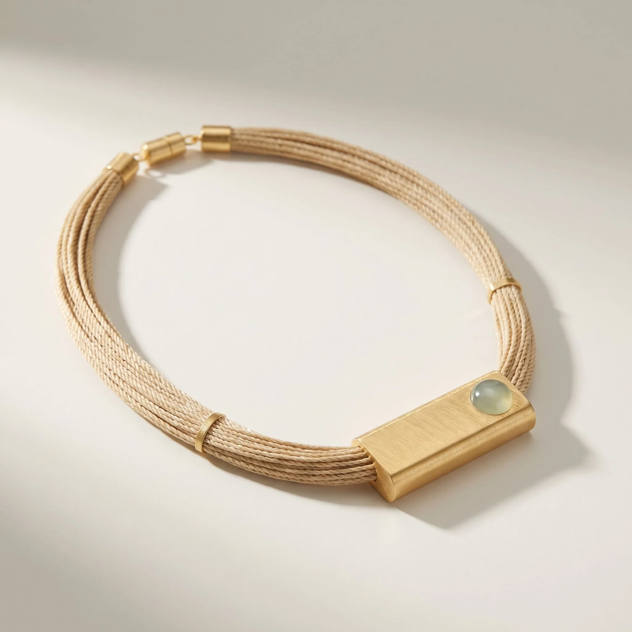 Buriti Geometric Orvellia Necklace  Exotic Vegan Silk-Purplee Store8.jpg