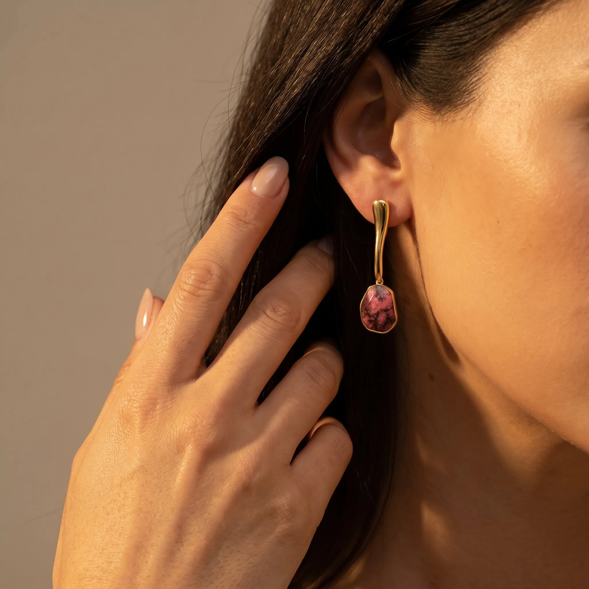 ICON Rhodonite Sculptural Earrings-Purplee Store2.jpg