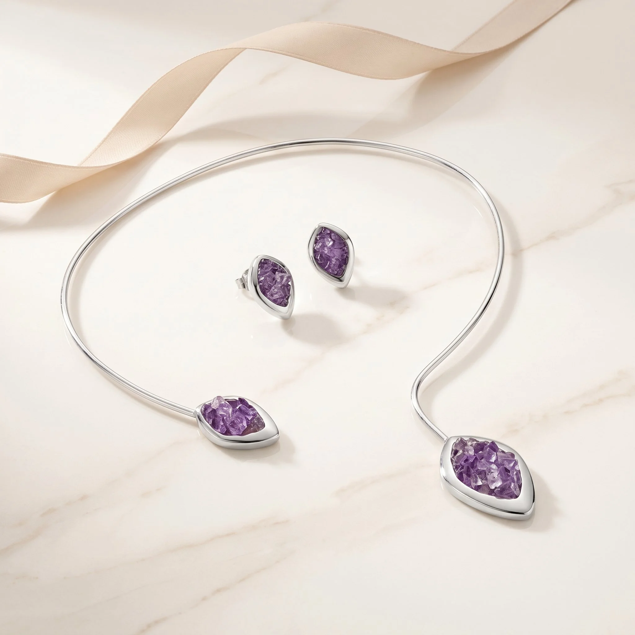 PIORELLI Statement Amethyst Choker-Purplee Store3.jpg