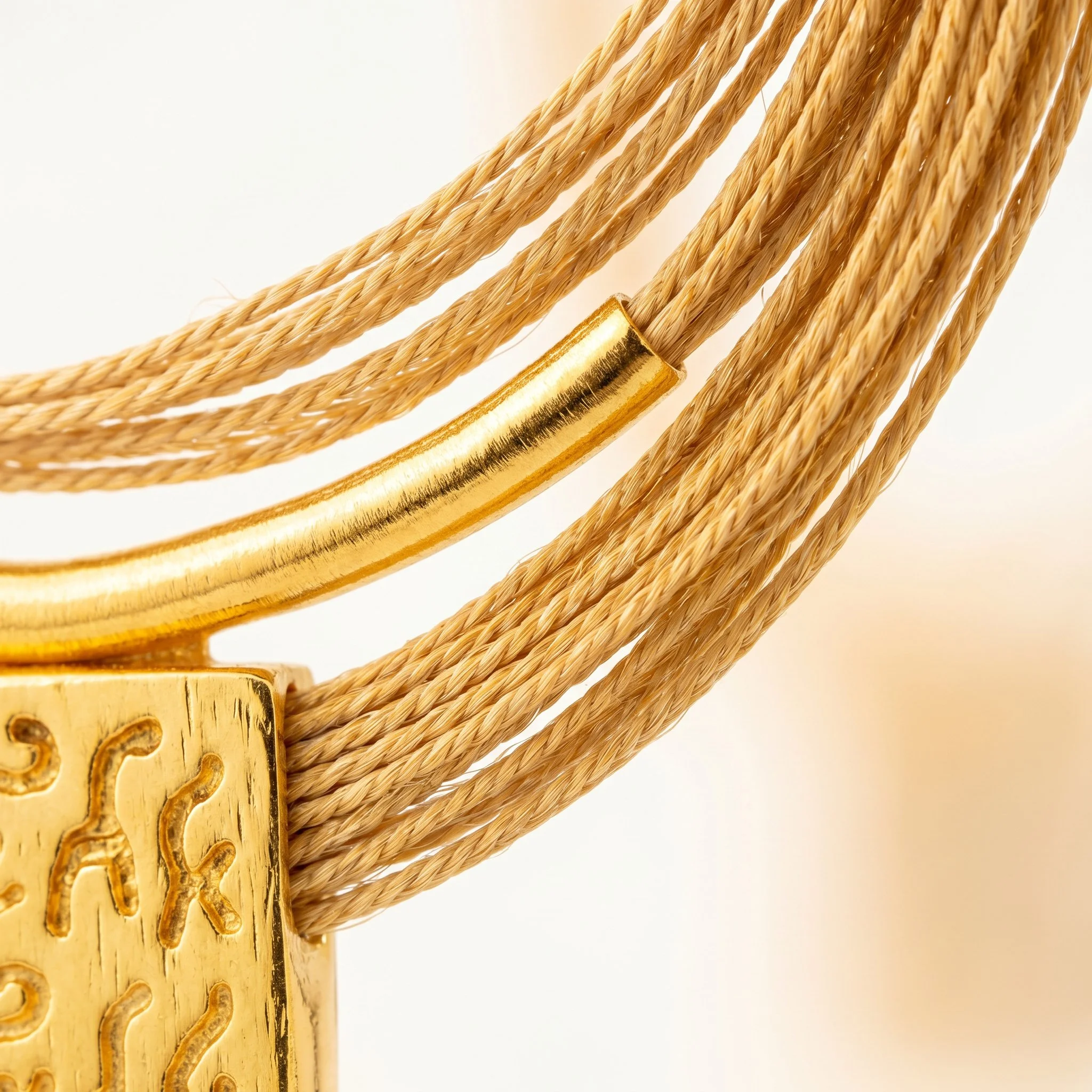 Buriti Statement Solari Necklace | Exotic Vegan Silk