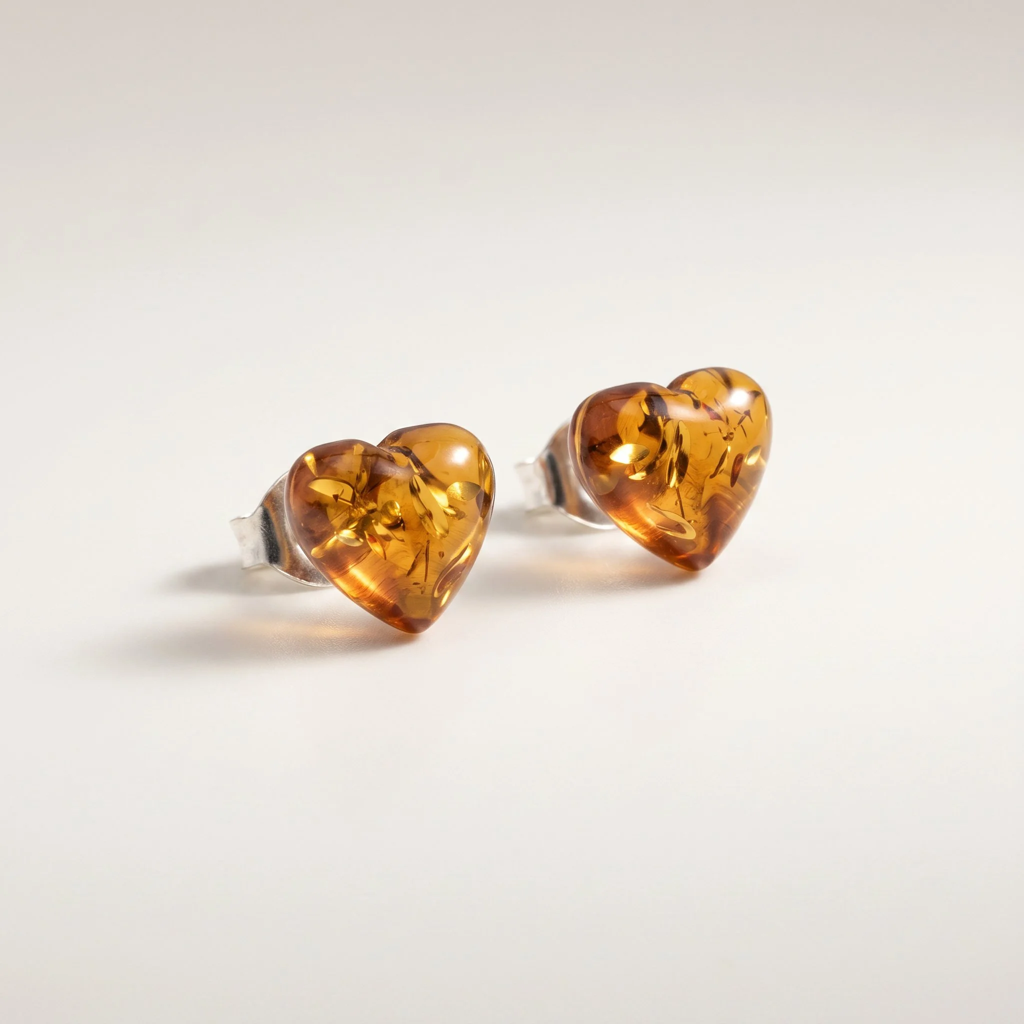heart-stud-earrings-with-natural-cognac-amber-in-925-silver-Purplee Store4.jpg