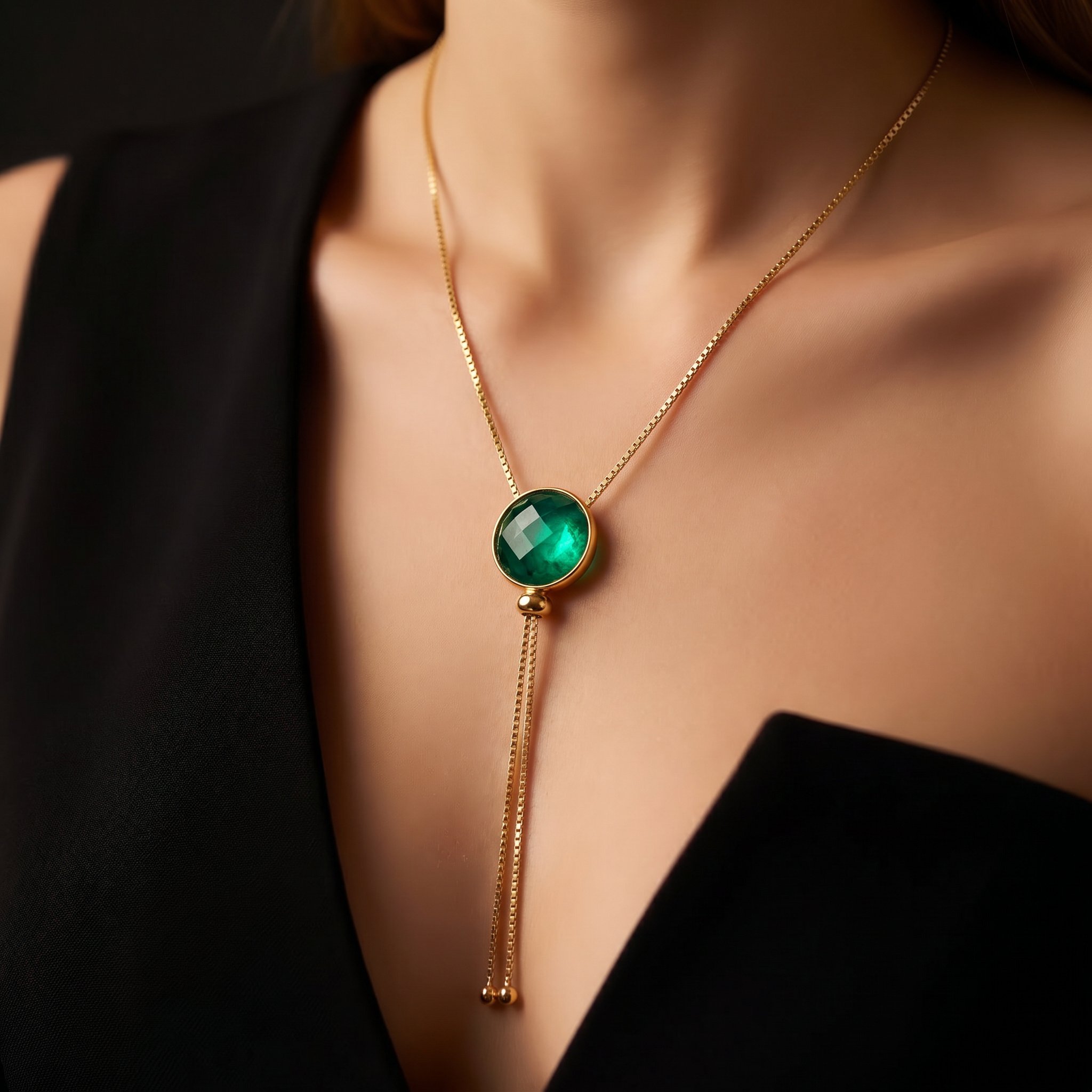ELAN Emerald Statement Necklace-Purplee Store3.jpg