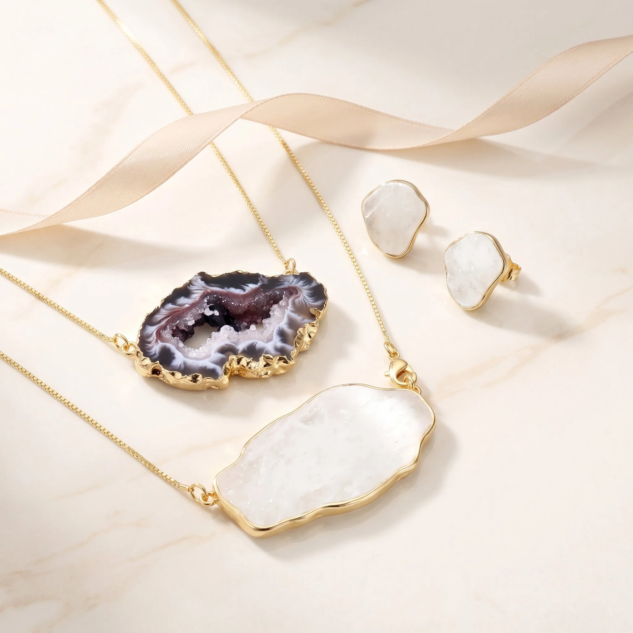 Earthly Opulence Sublime Gemstone Necklace-Purplee Store5.jpg