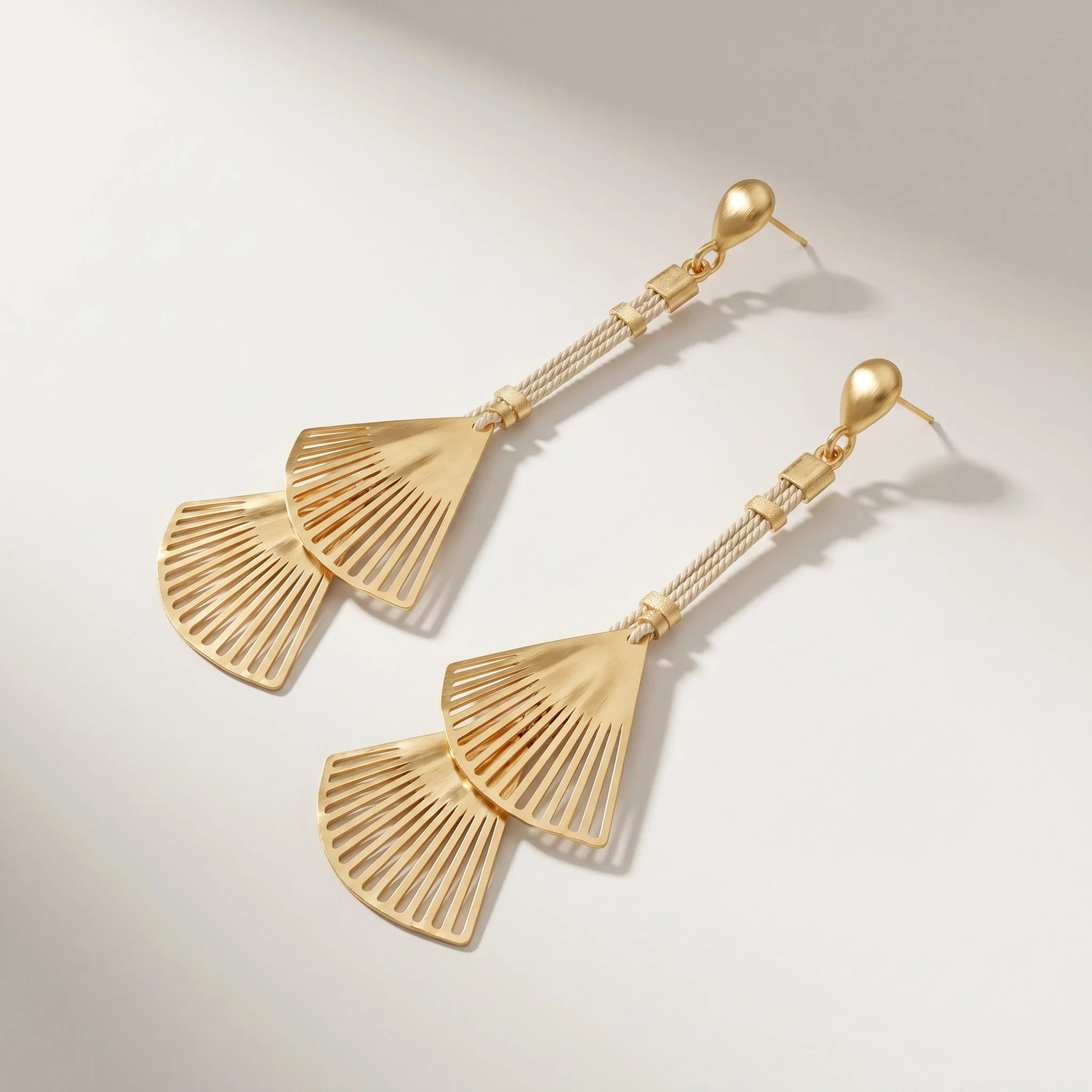 Buriti Artisanal Isolde Earrings  Exotic Vegan Silk-Purplee Store2.jpg