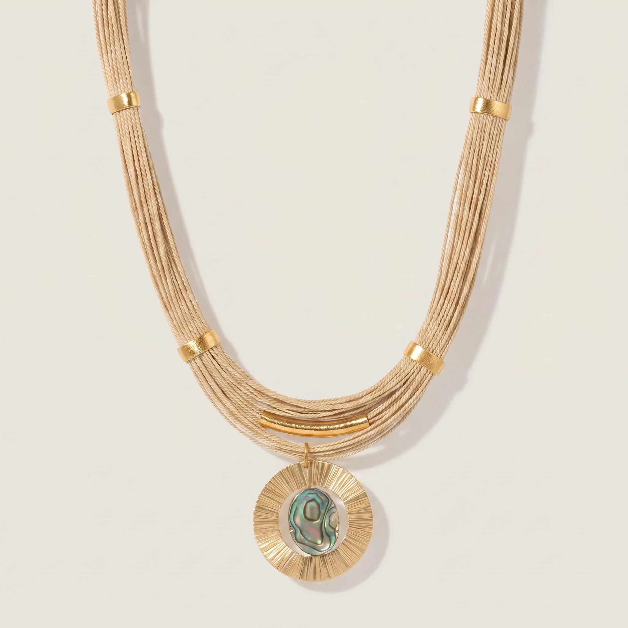 Buriti Artisanal Serelis Necklace  Exotic Vegan Silk-Purplee Store3.jpg