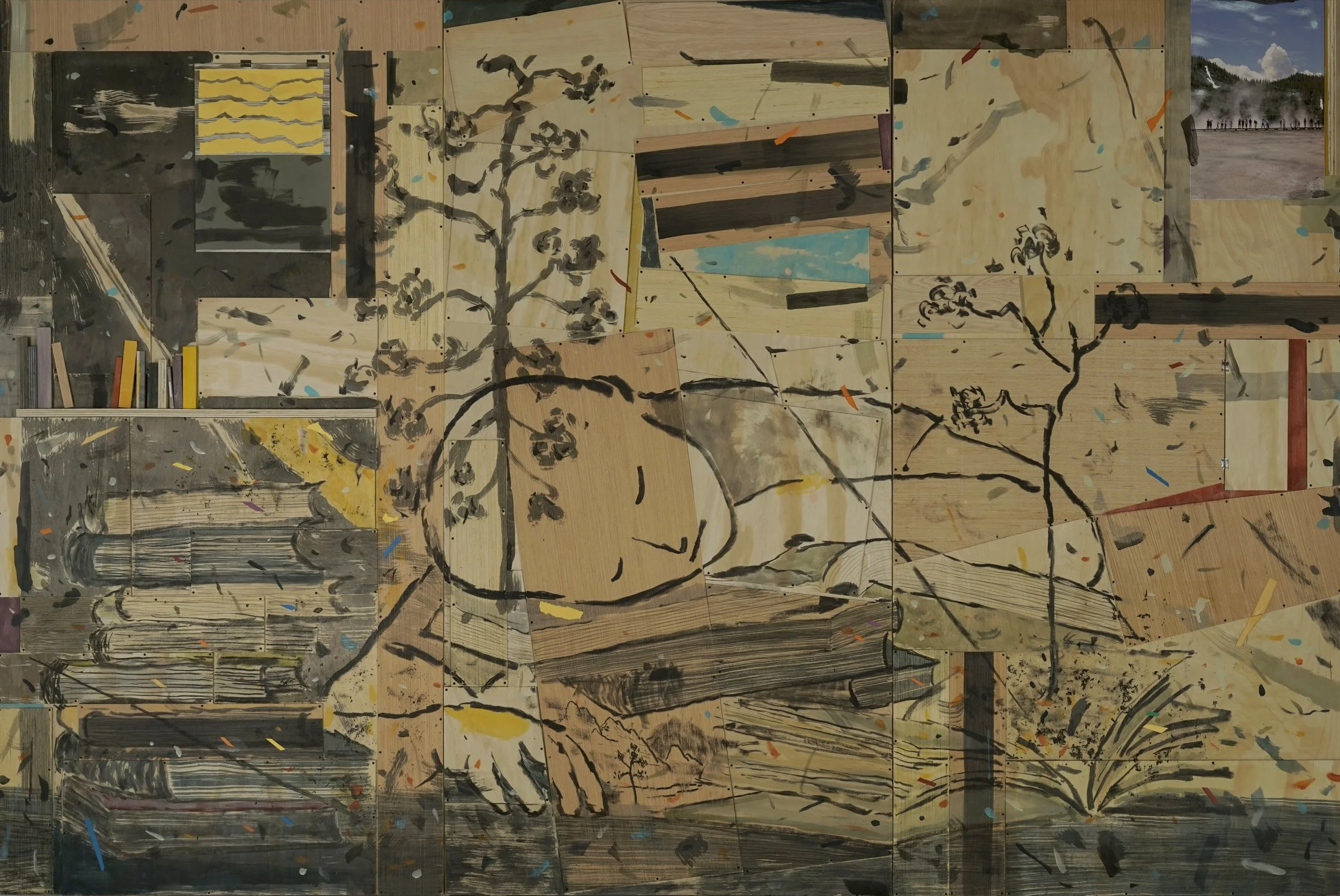 The Dictionary of Landscape (West-coast Loop), 2024, H2x3m