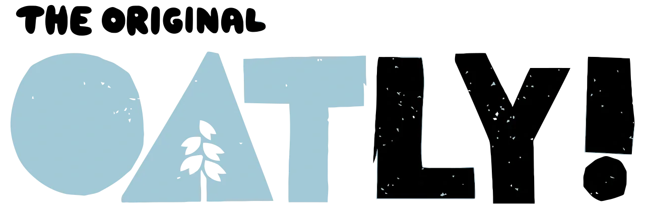 Logo Oatly, partenaire boissons végétales de Monti Barista