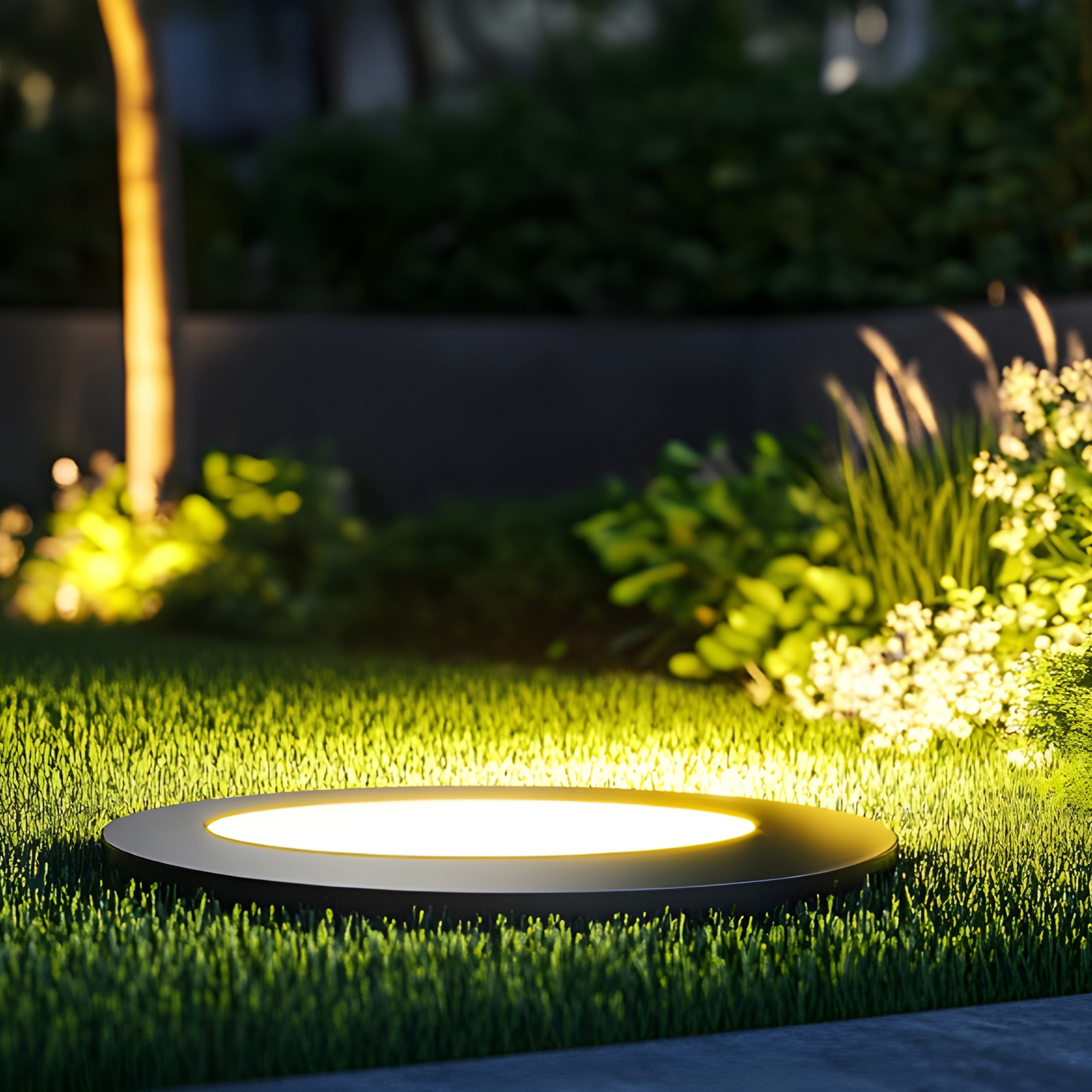 An image of lawn lighting.