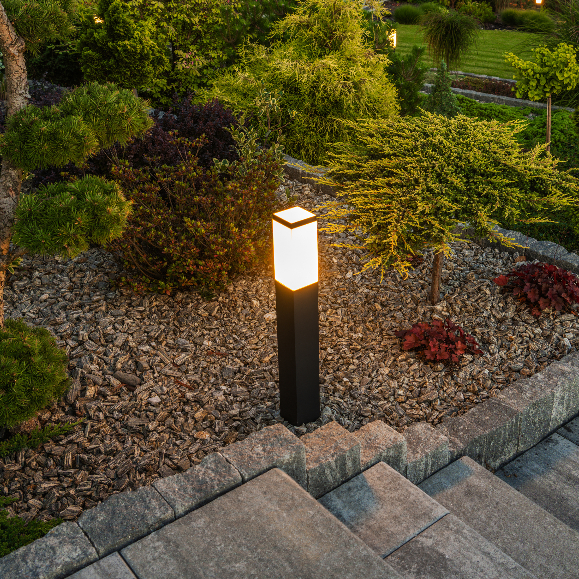 An image of garden lighting
