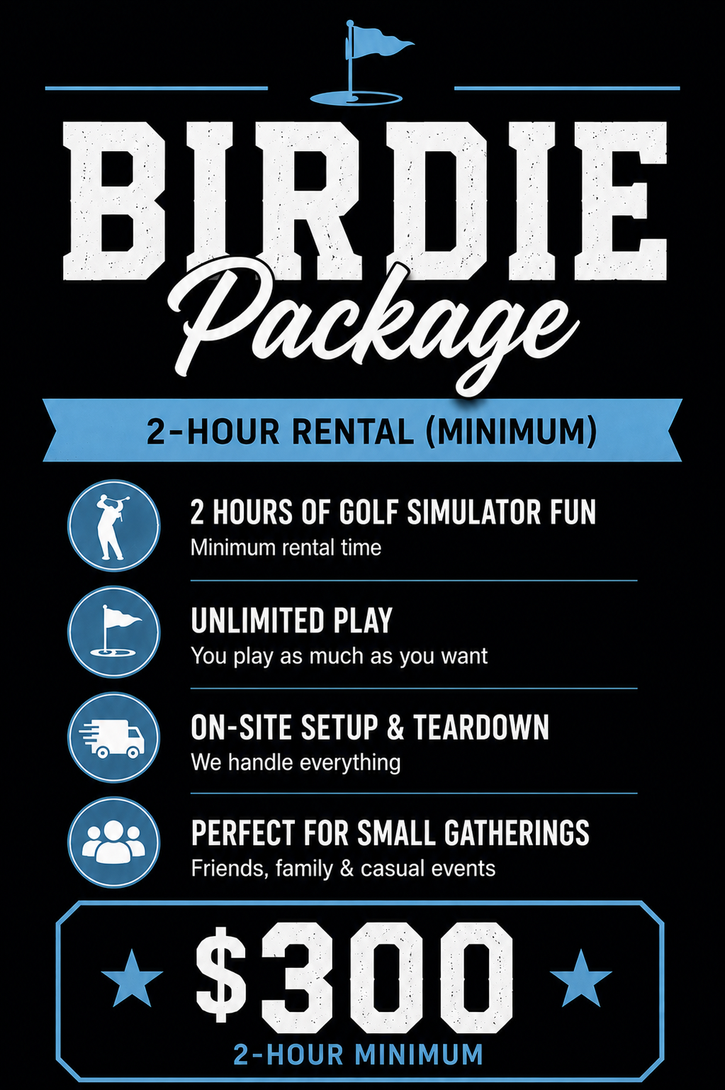 BIRDIE PACKAGE