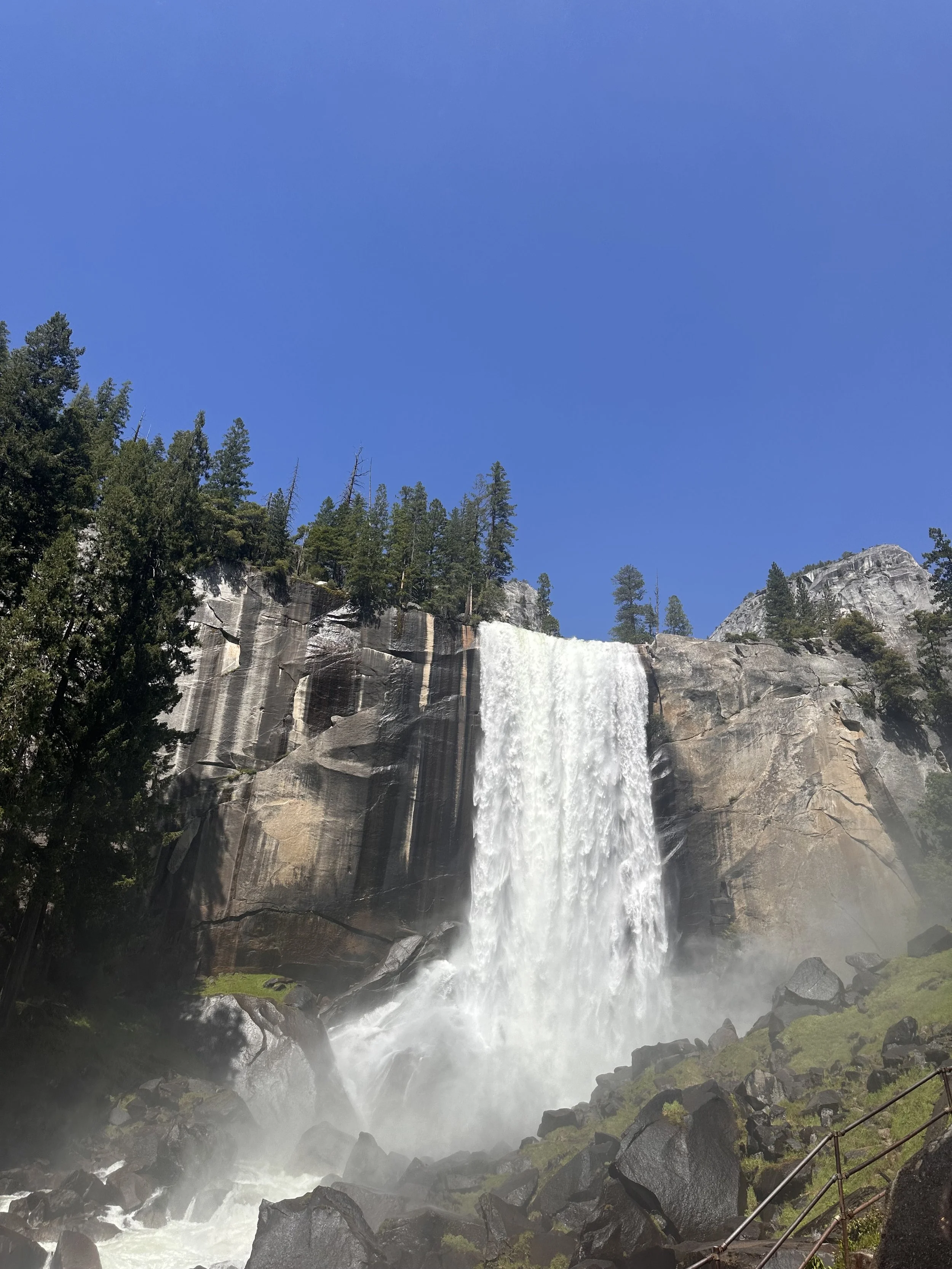 Mist Trail. Yosemite National Park, California. 