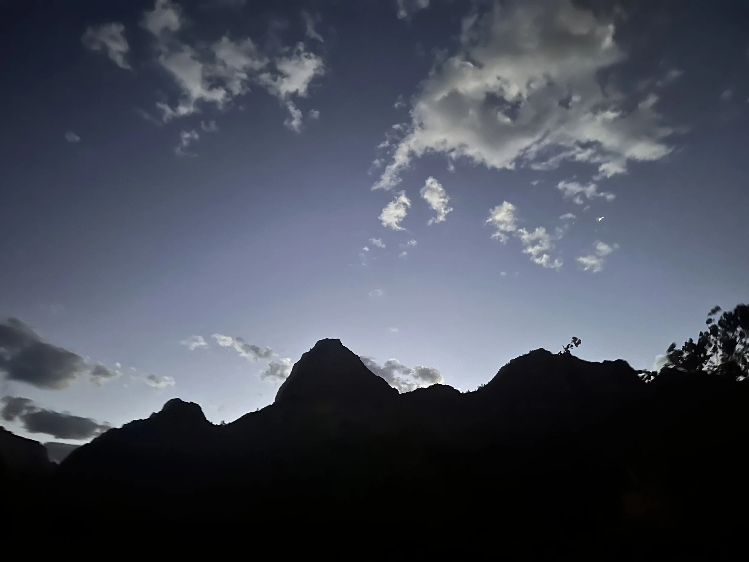 Dawn. Zion National Park, Utah. 