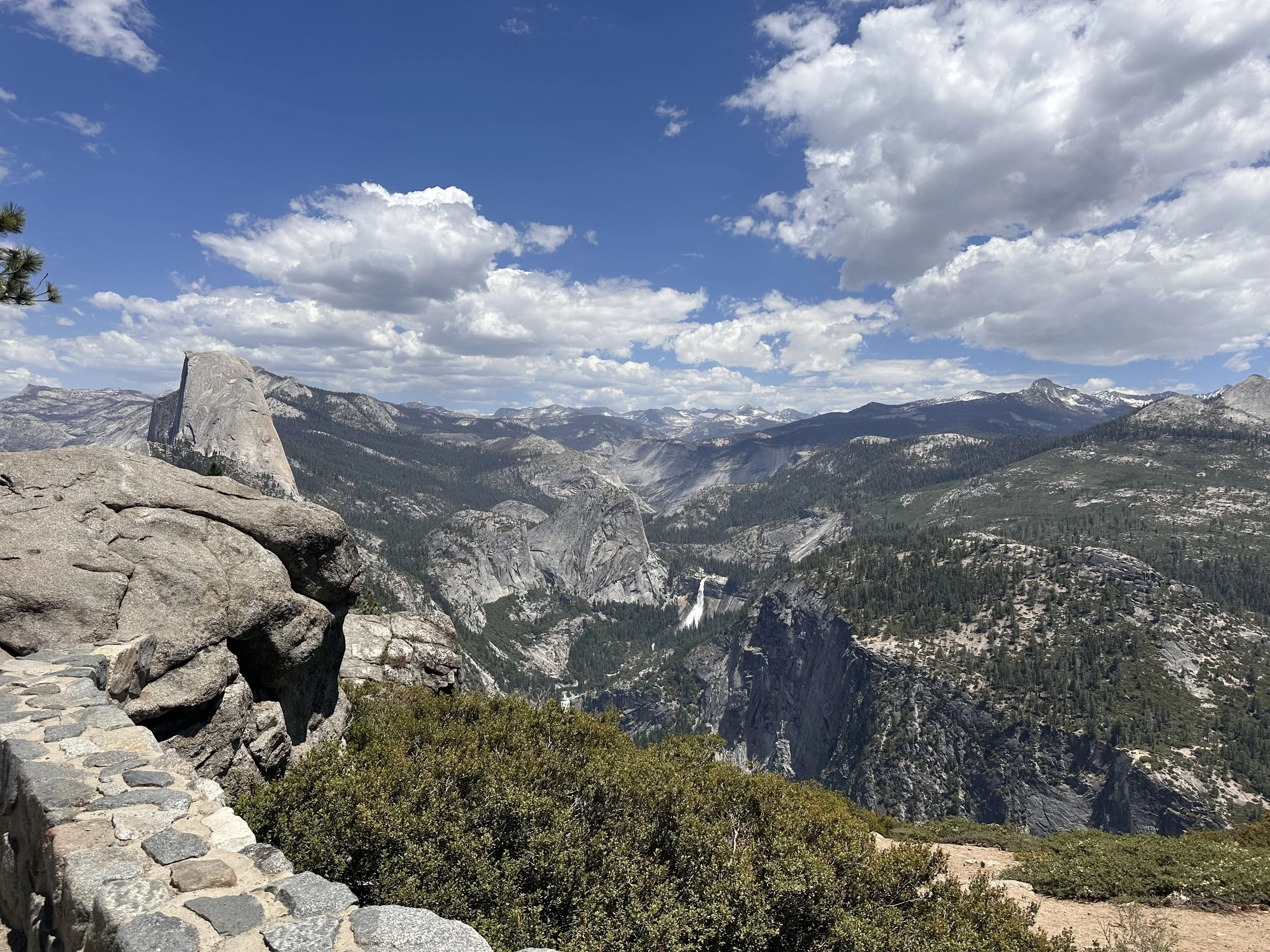 Glacier Point. Yosemite National Park, California. 
