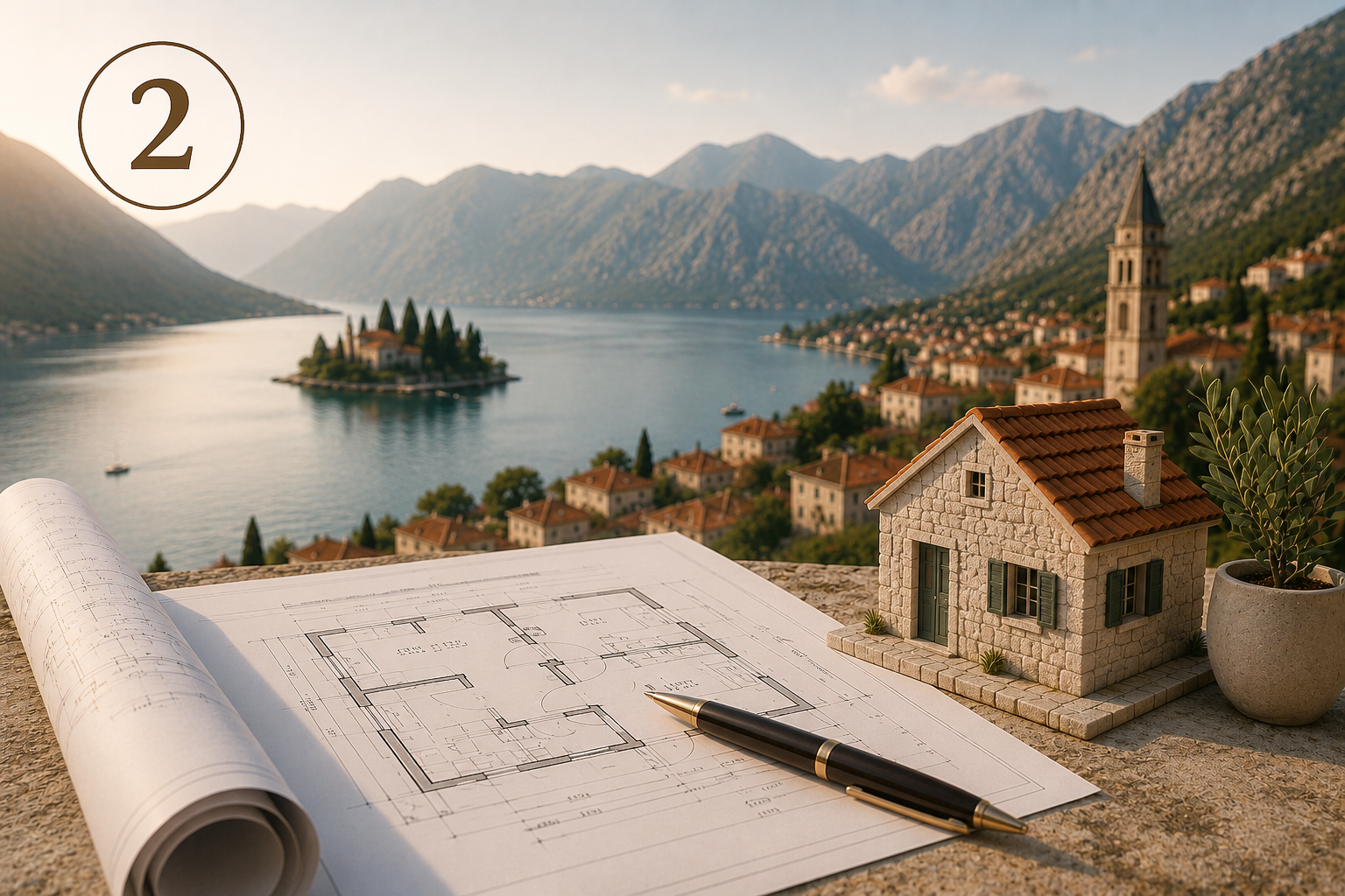Tailored property management planning for homes in Montenegro.