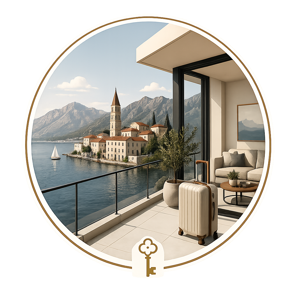 Short-term rental management services for properties in Montenegro.