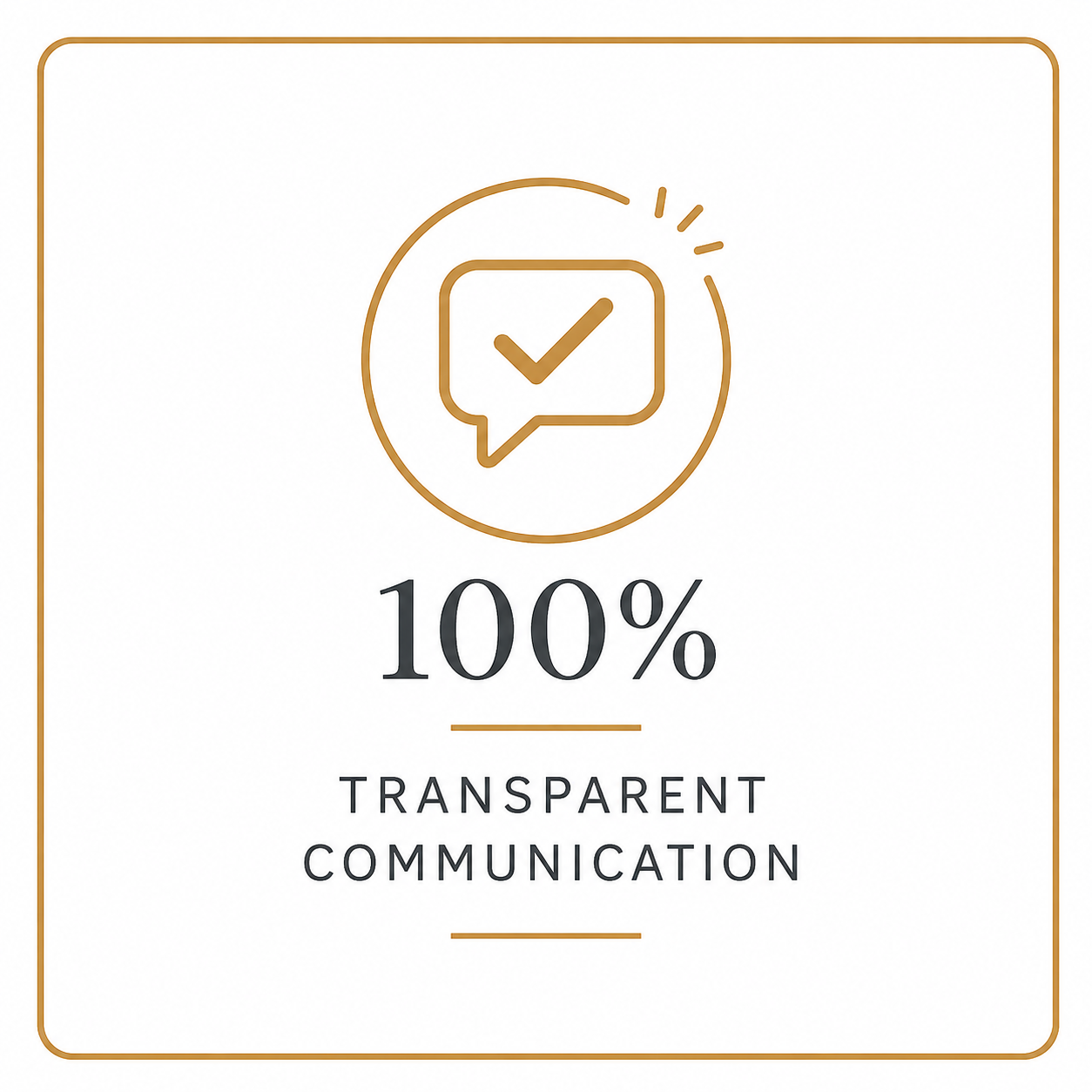 Transparent communication and regular updates for property owners