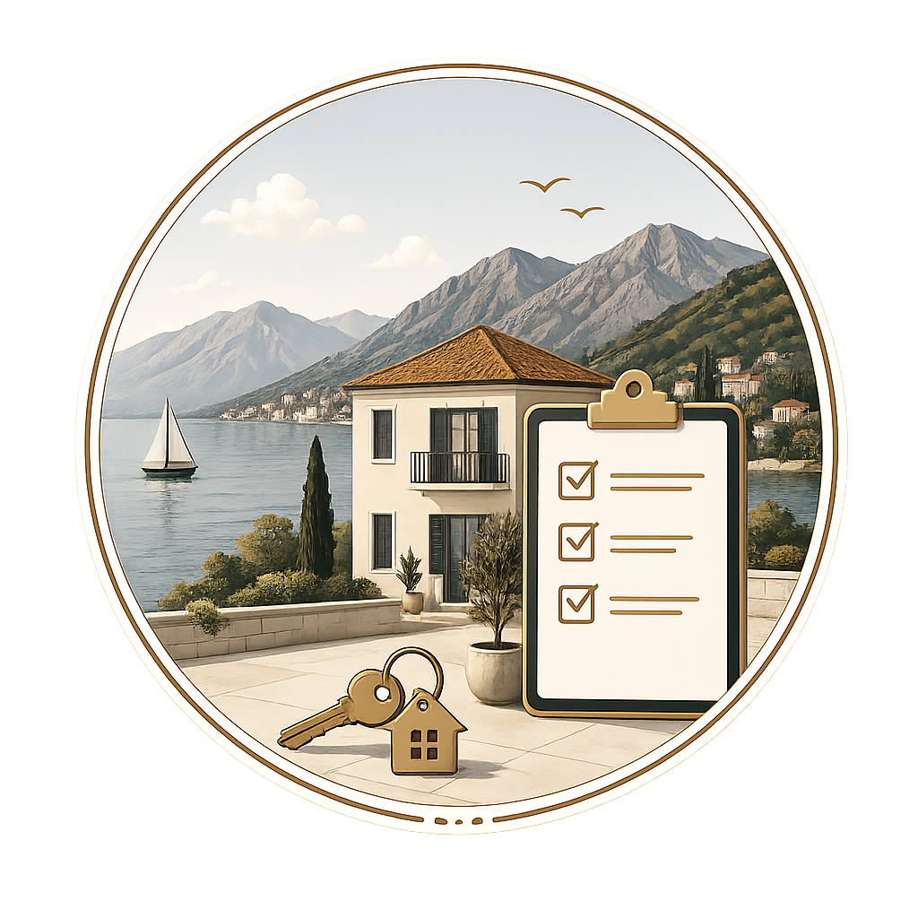 Professional property management services for homes in Montenegro.
