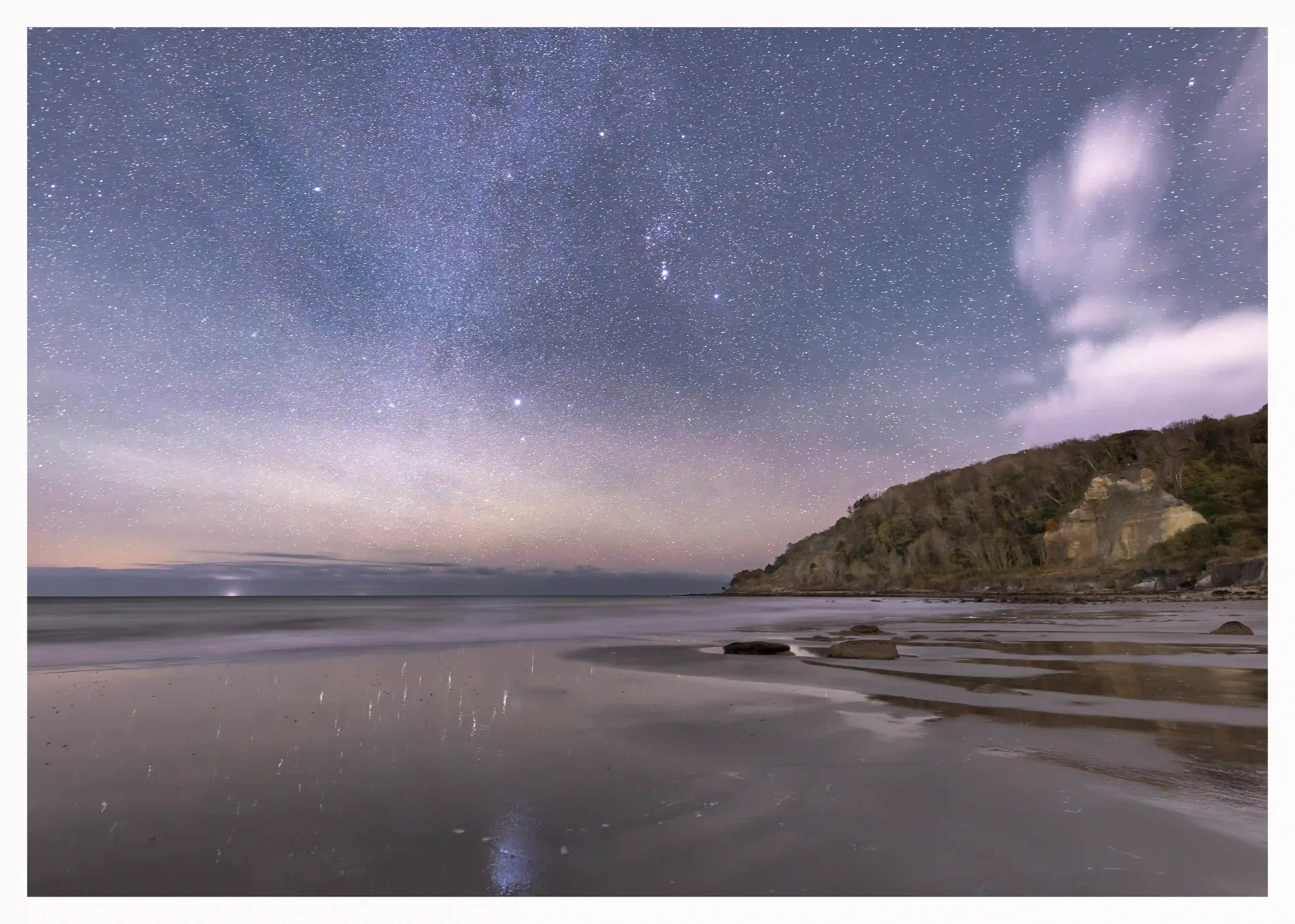 STARS OVER LUCCOMBE BAY
Was amazed by just how small I felt; in fact, just how small our whole planet felt as I gazed up all the stars on this night. All the sudden; things that I felt so overwhelmed and upset about in my own circumstances in life be
