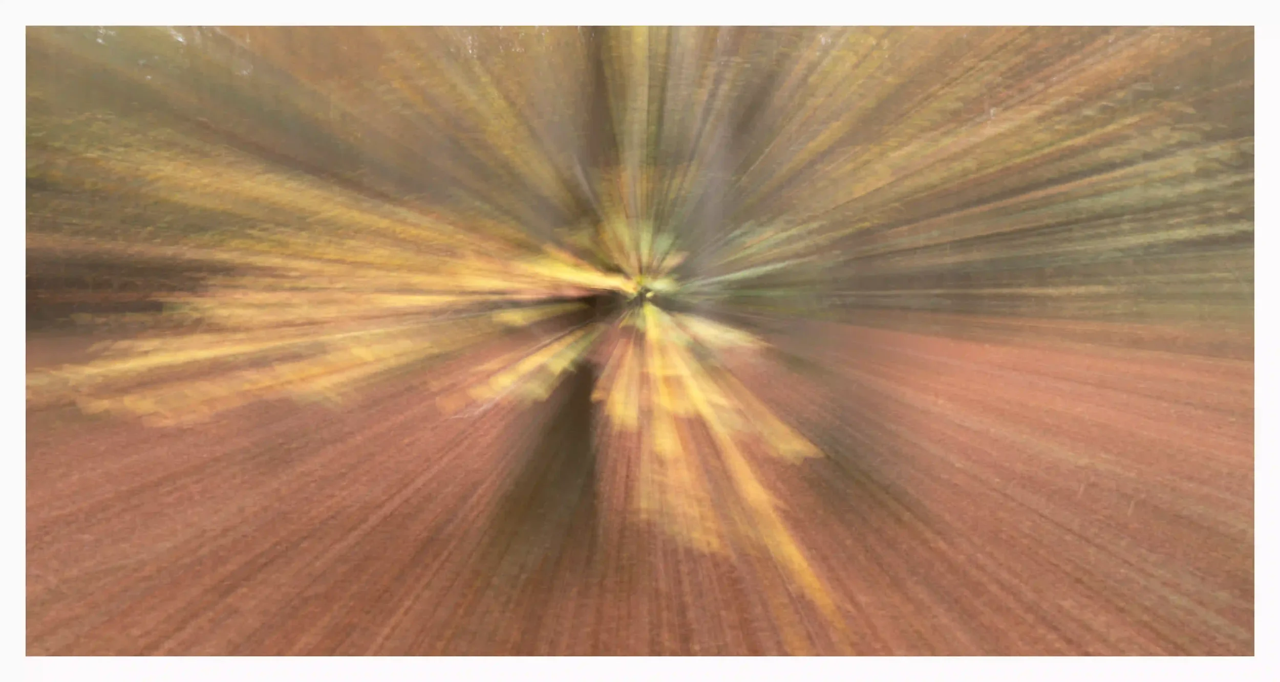 EXPLOSION OF COLOUR
Using ICM (Intentional Camera Movement) to visually explore, experiment and portray just how the amazing Autum colours made me feel on this grey weathered day; just how powerful the visual colours of this time of year can be. 
Str
