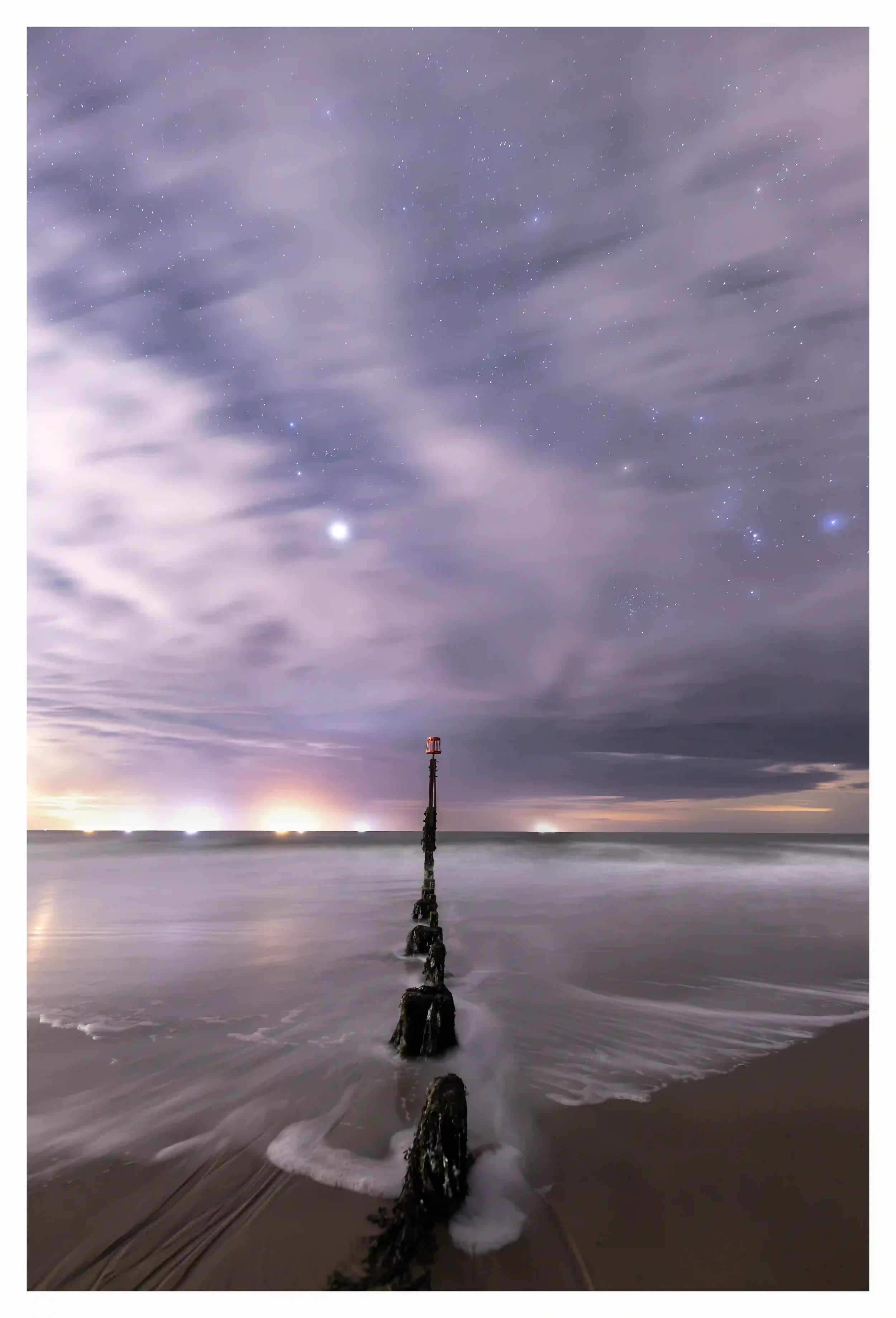 TEST OF TIME
Amazing just how powerful the forces of nature can be. Seeing this weathered wave breaker against the incoming tide, on what had been a windy and unsettled night was a reminder of just some of the elements it has faced since it was const