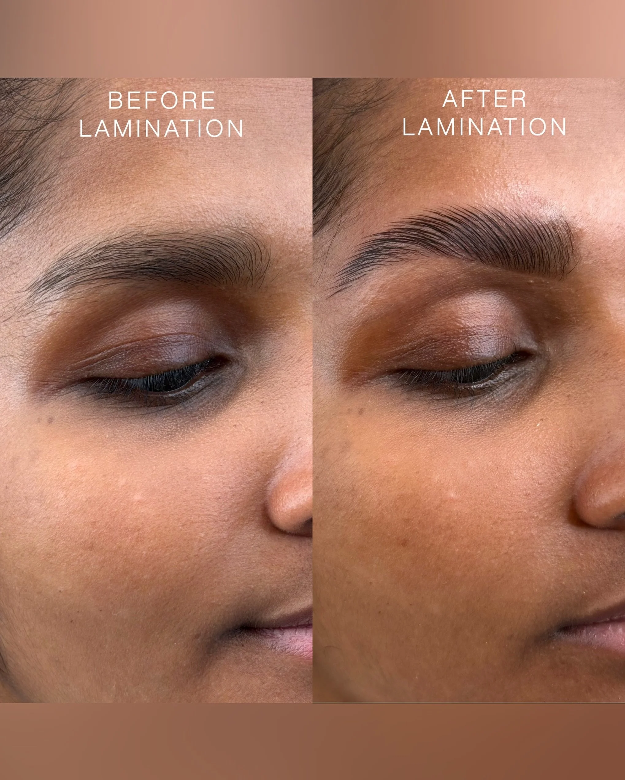My client has gorgeous thick brows with a lovely natural shape but they were feeling heavy over her eyes. She wanted to enhance the shape and be able to lift her brows up and over to better frame her face.
Aren&rsquo;t they lovely?! 😍 

If you&rsquo