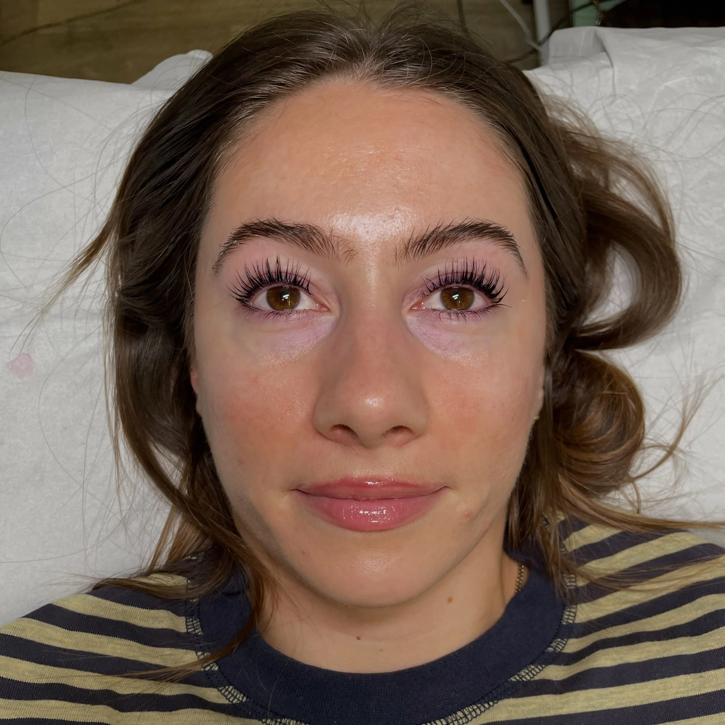Lash lift and tint is one of our most popular treatment, it lasts 6-8 weeks, you don&rsquo;t need to wear mascara and it&rsquo;s a super low maintenance treatment! #lvl #lashes #lashliftandtint