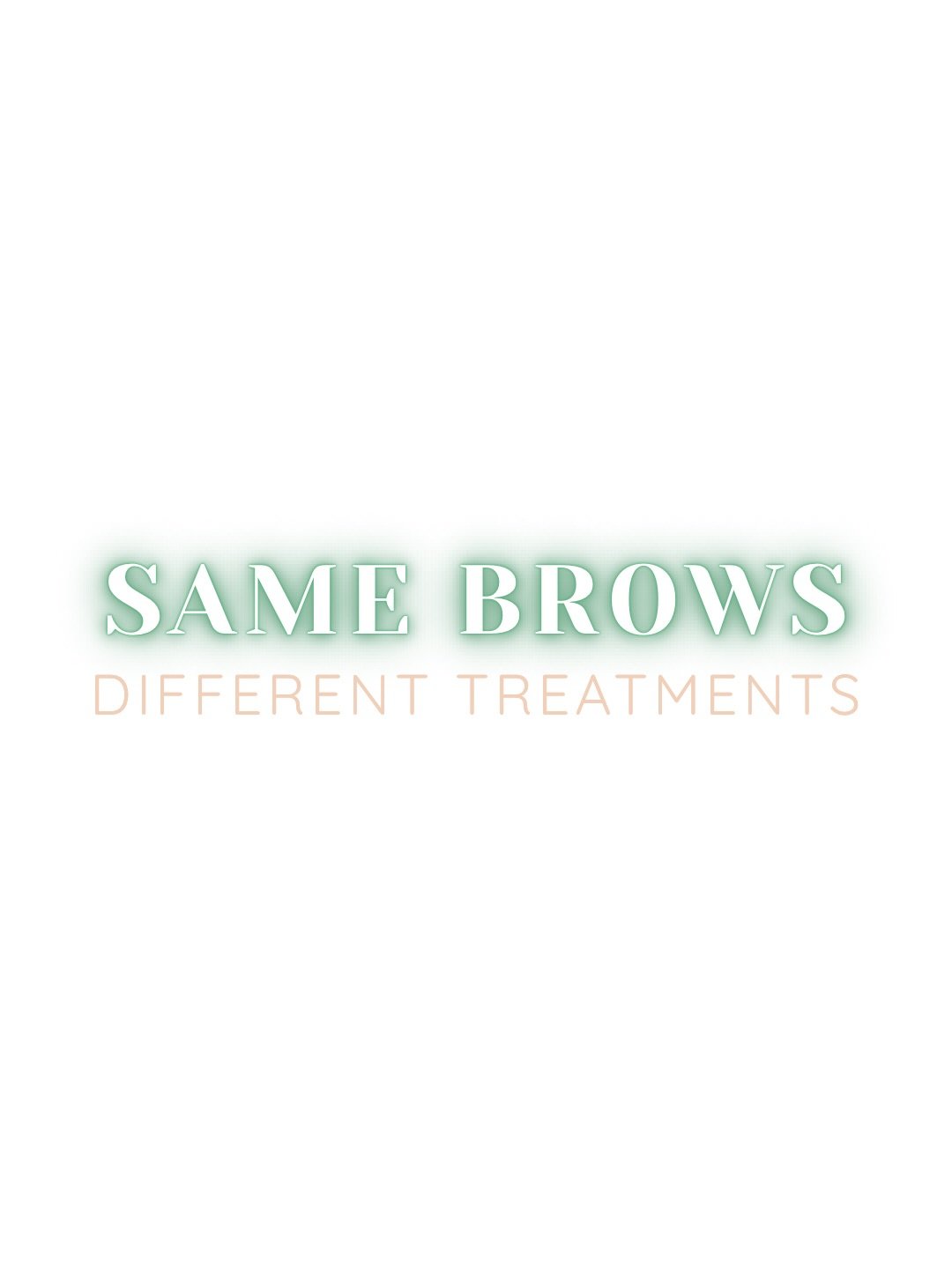 Same brows, just different treatments.

HD Brows create a bespoke shape with a soft, defined finish - a truly &lsquo;your brows but better&rsquo; treatment

Brow Lamination creates that same bespoke shape while allowing us to re manipulate the hairs 