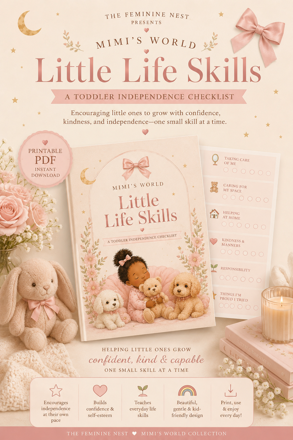Little Life Skills: A Toddler Independence Checklist