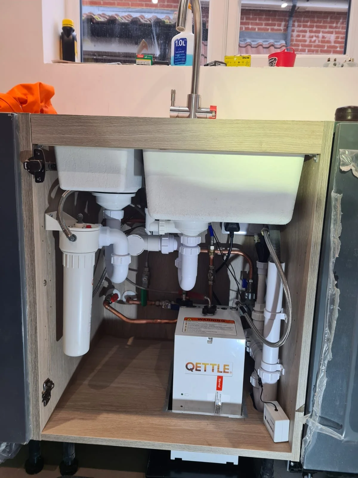 plumbing installation and upgrade