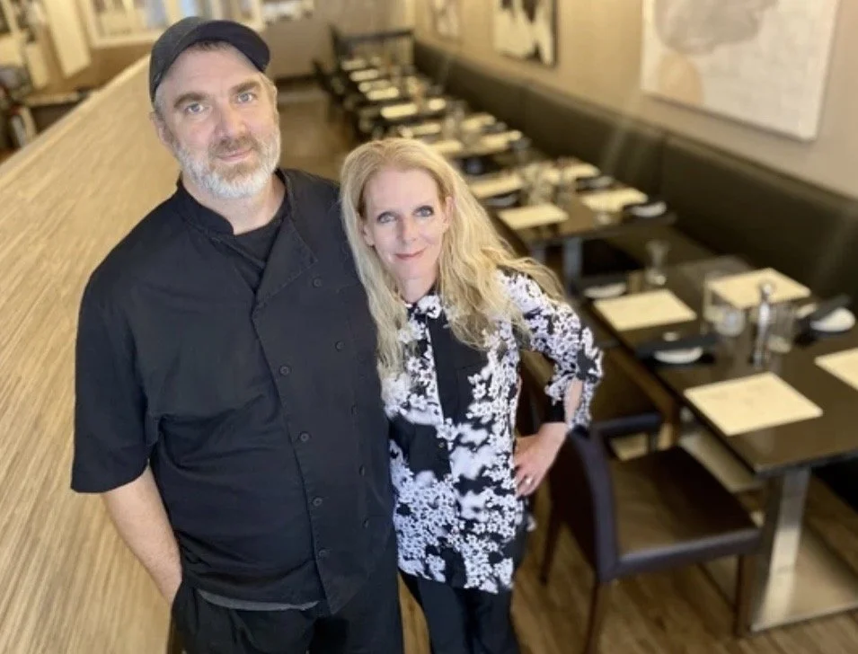 Rene Delafranier and Margaret Masters owners of Rene's Bistro
