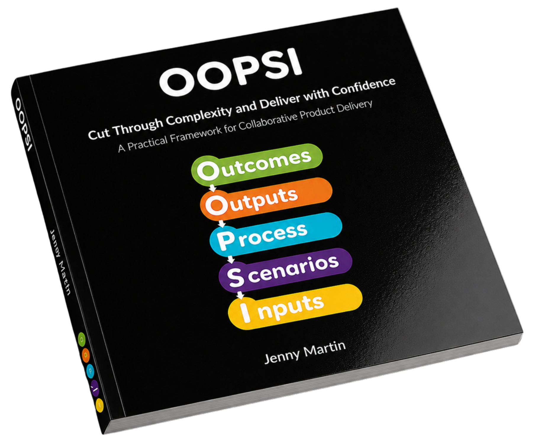 Cover of the OOPSI Book by Jenny Martin