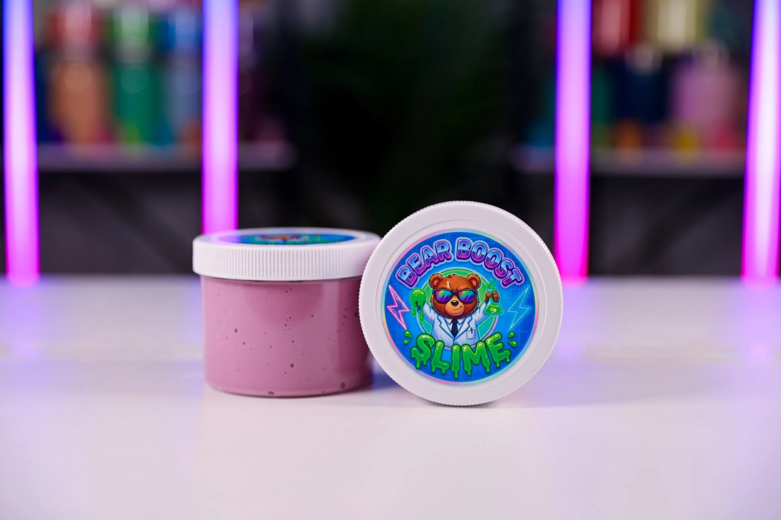 Bear Boost Slime 10oz Jar