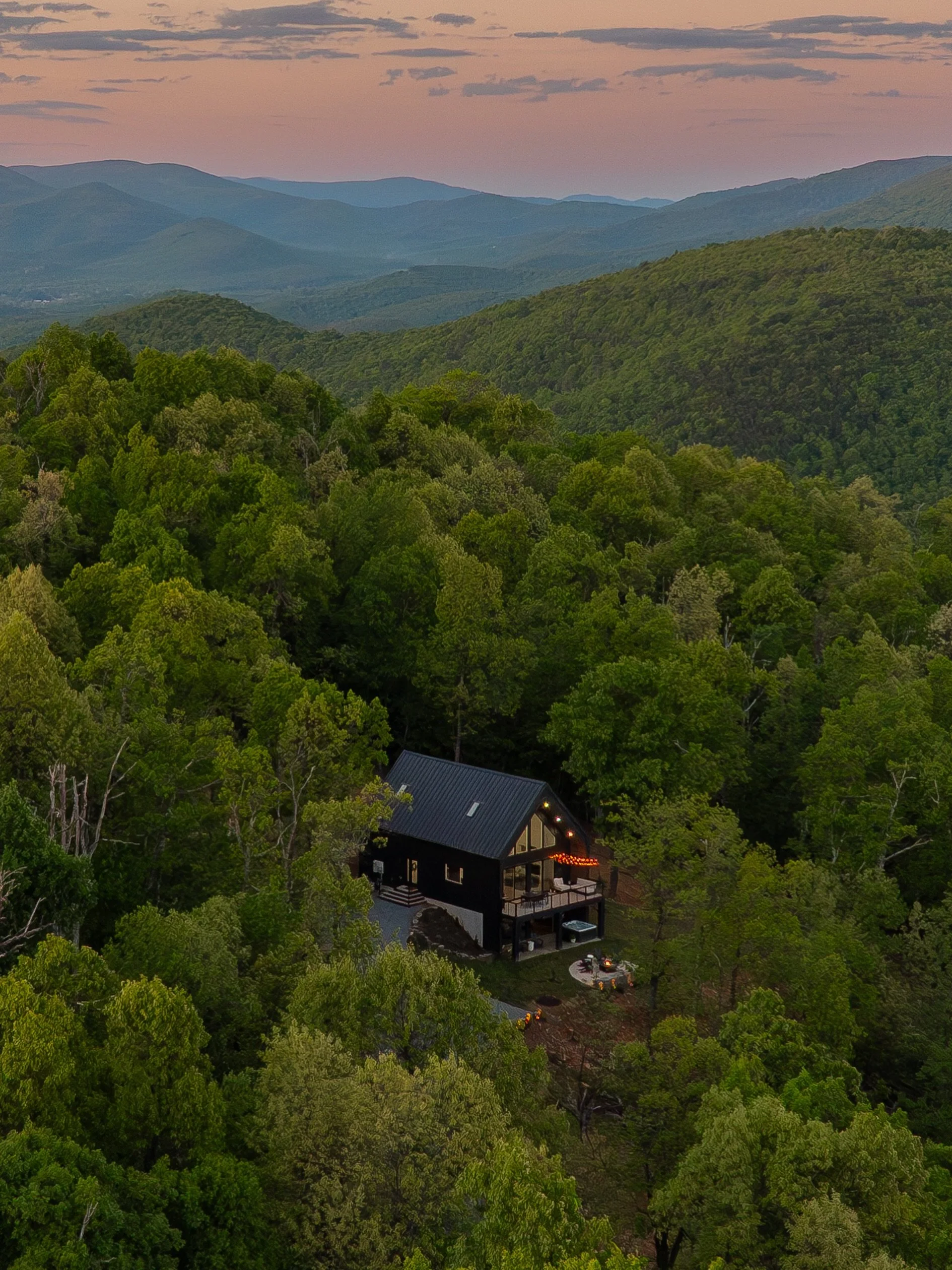 Designed for slow mornings, golden hour dinners, and unforgettable nights under the stars. Gather around the firepit, unwind in the hot tub, or share a meal on the deck&mdash; every corner is made to take in the Mountain Views ⛰️✨🍷 

Book with us by