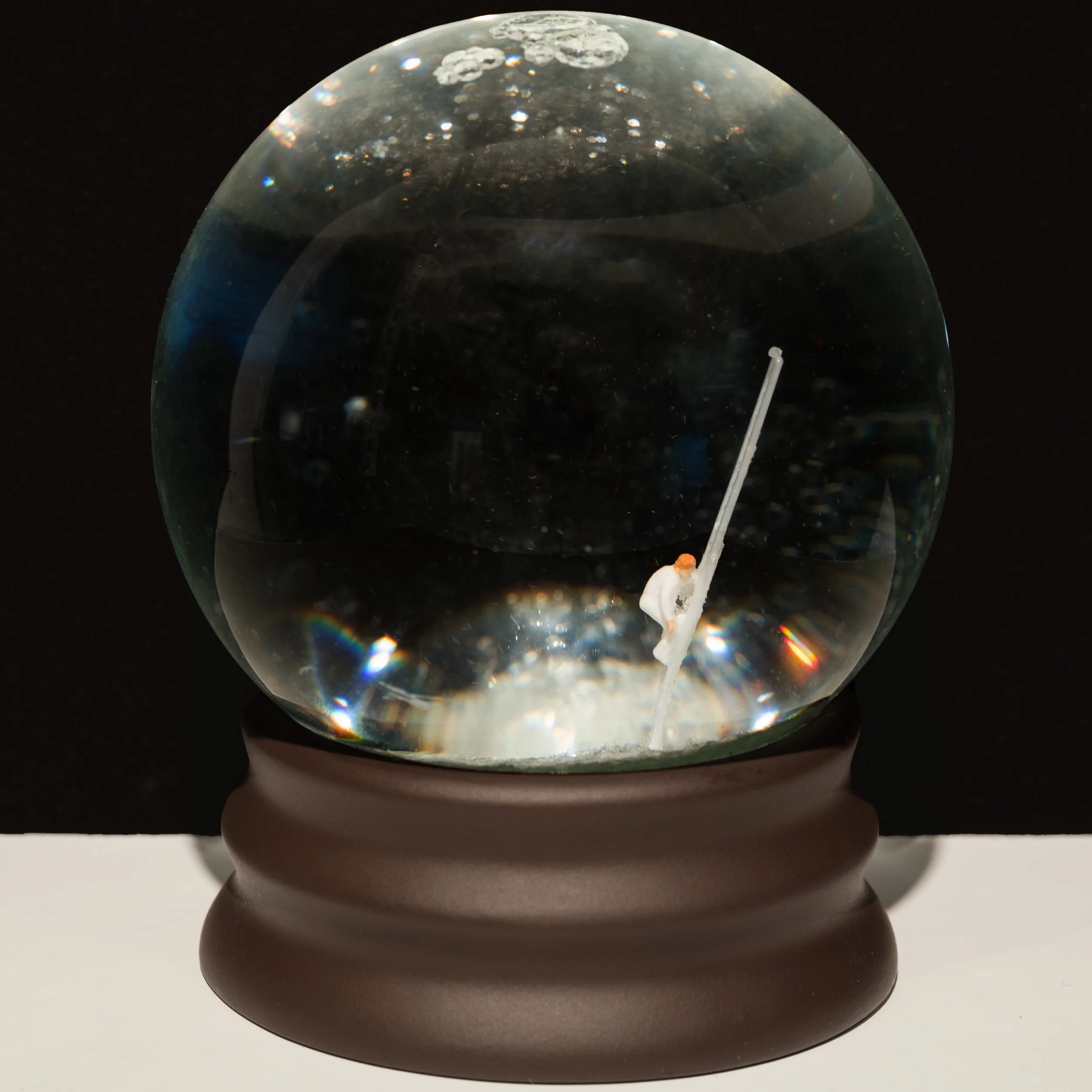 Liberation, 4” H, 3.125” Dia., Snow Globe, 2017

