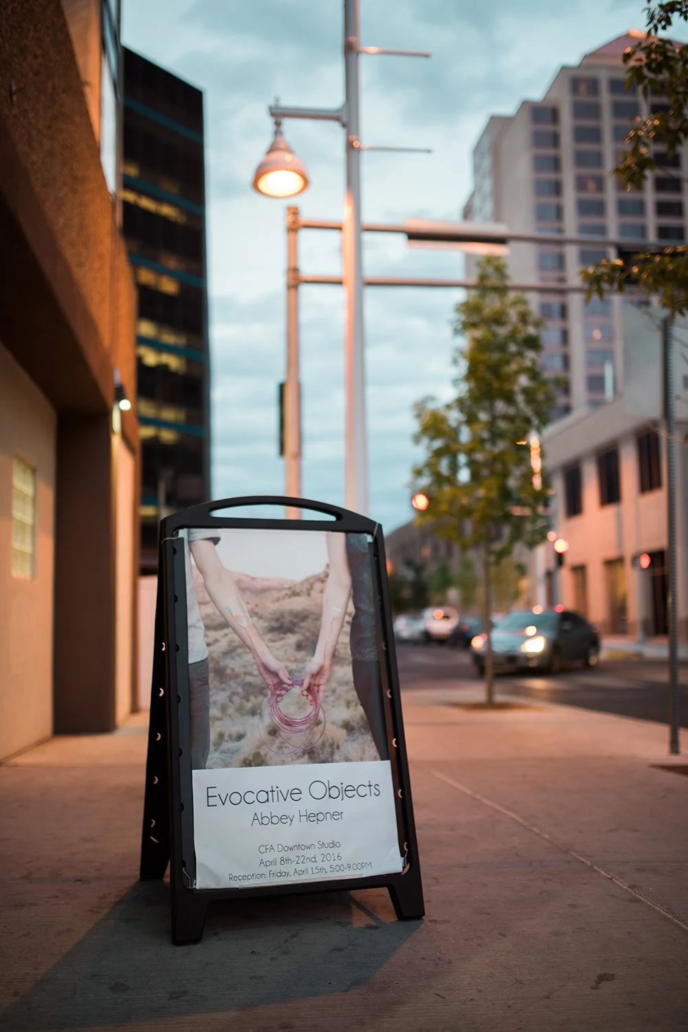 Evocative Objects (solo exhibition), CFA Downtown Gallery, Albuquerque, New Mexico, 2016