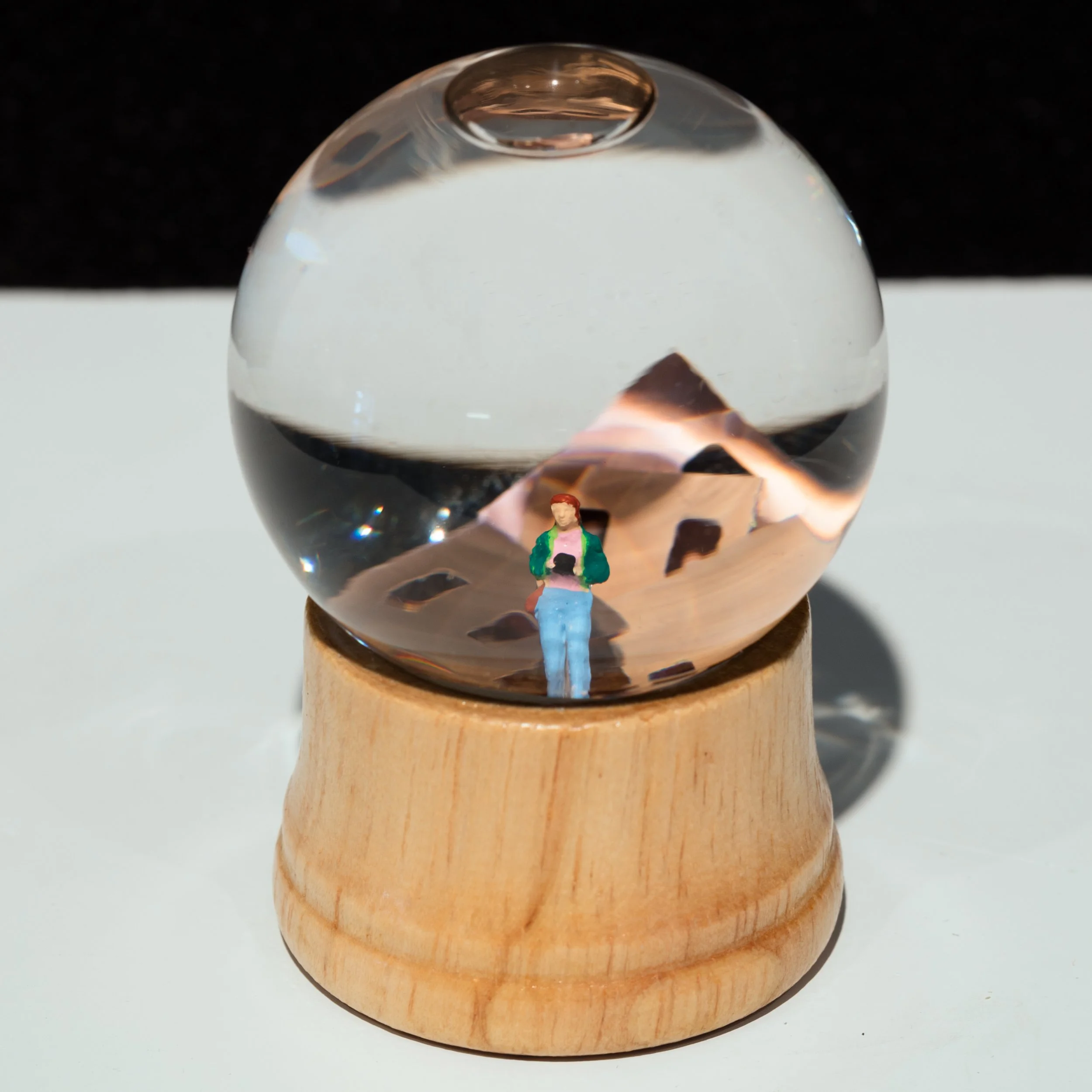 Capture, 2.6” H, 1.75” Dia., Snow Globe with film strips, 2017