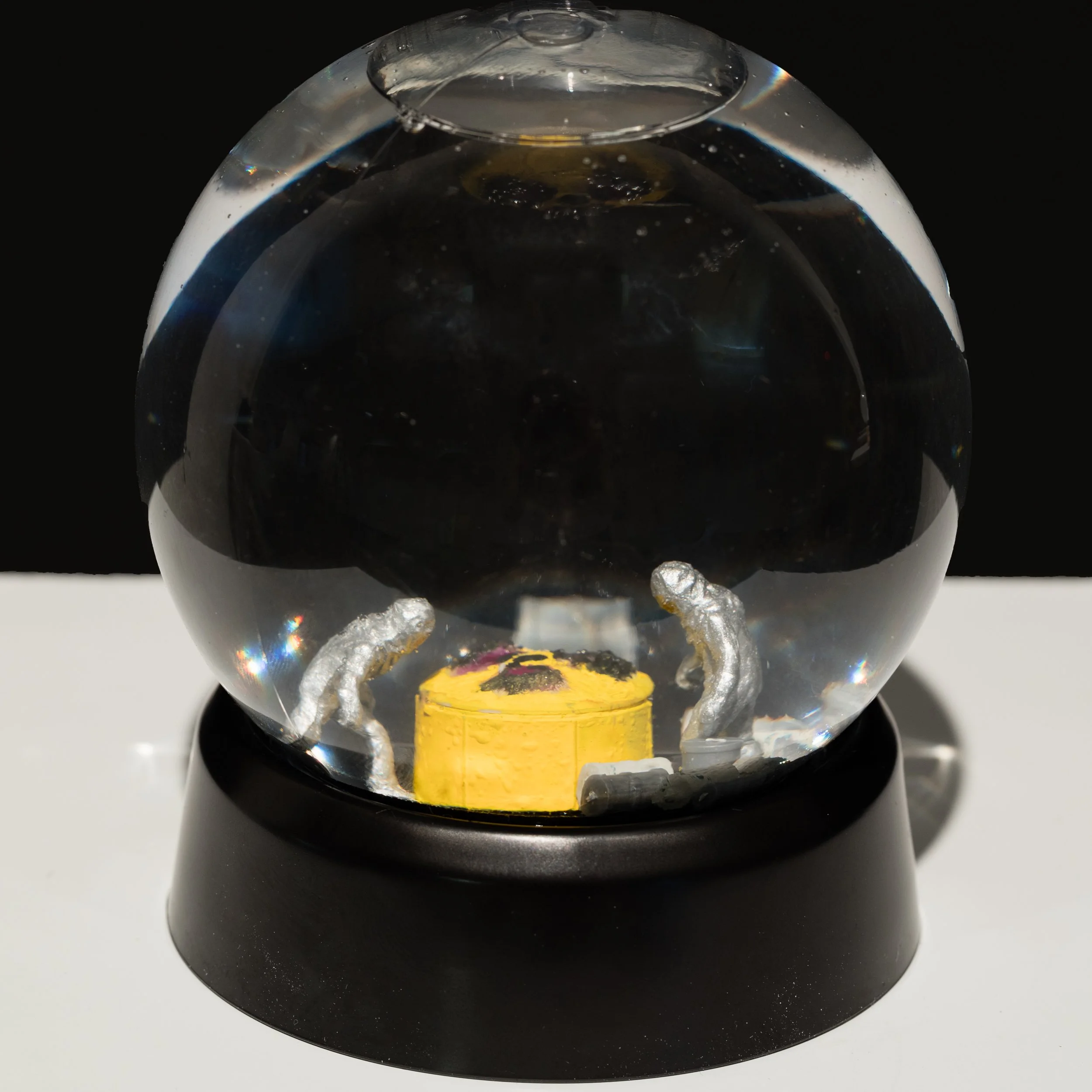 Accidental Discoveries, 4”H, 3.5” Dia., Snow Globe, 2016