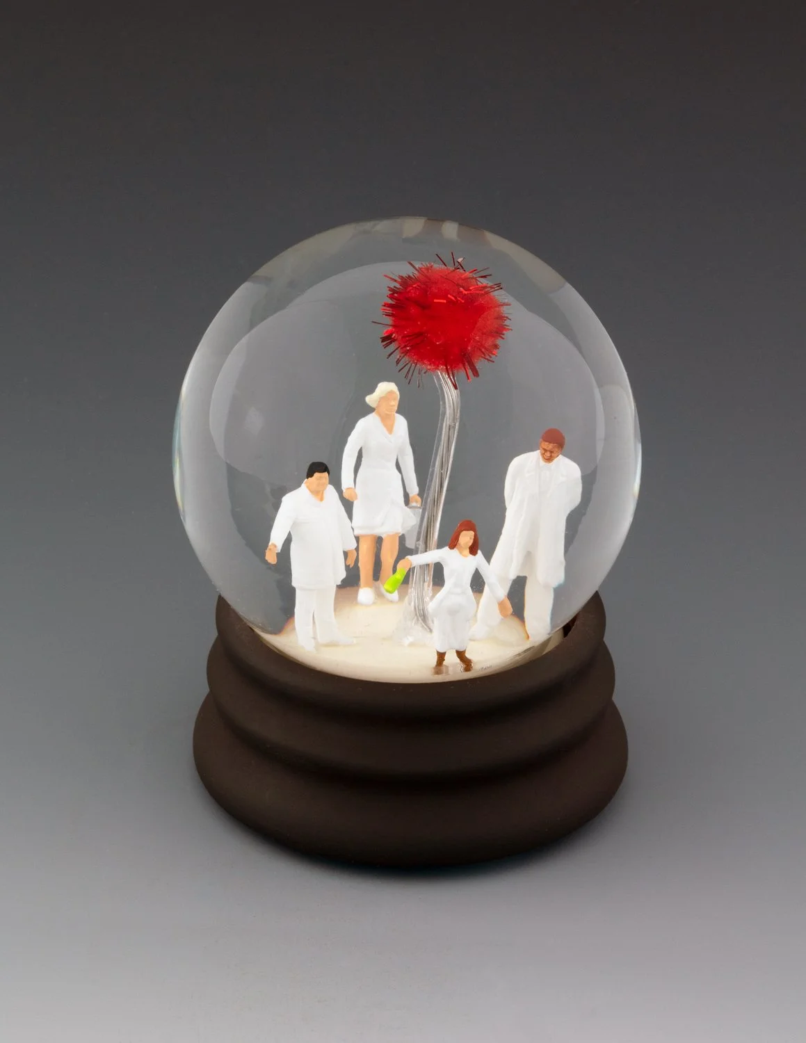 Pandemic Snow Globes